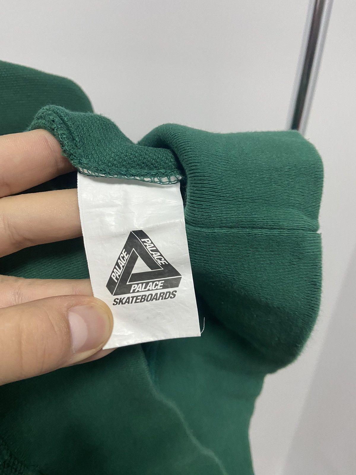 Palace × Vintage Palace Marina stripe pique crew big logo sweatshirt vintage Size US S / EU 44-46 / 1 - 6 Thumbnail