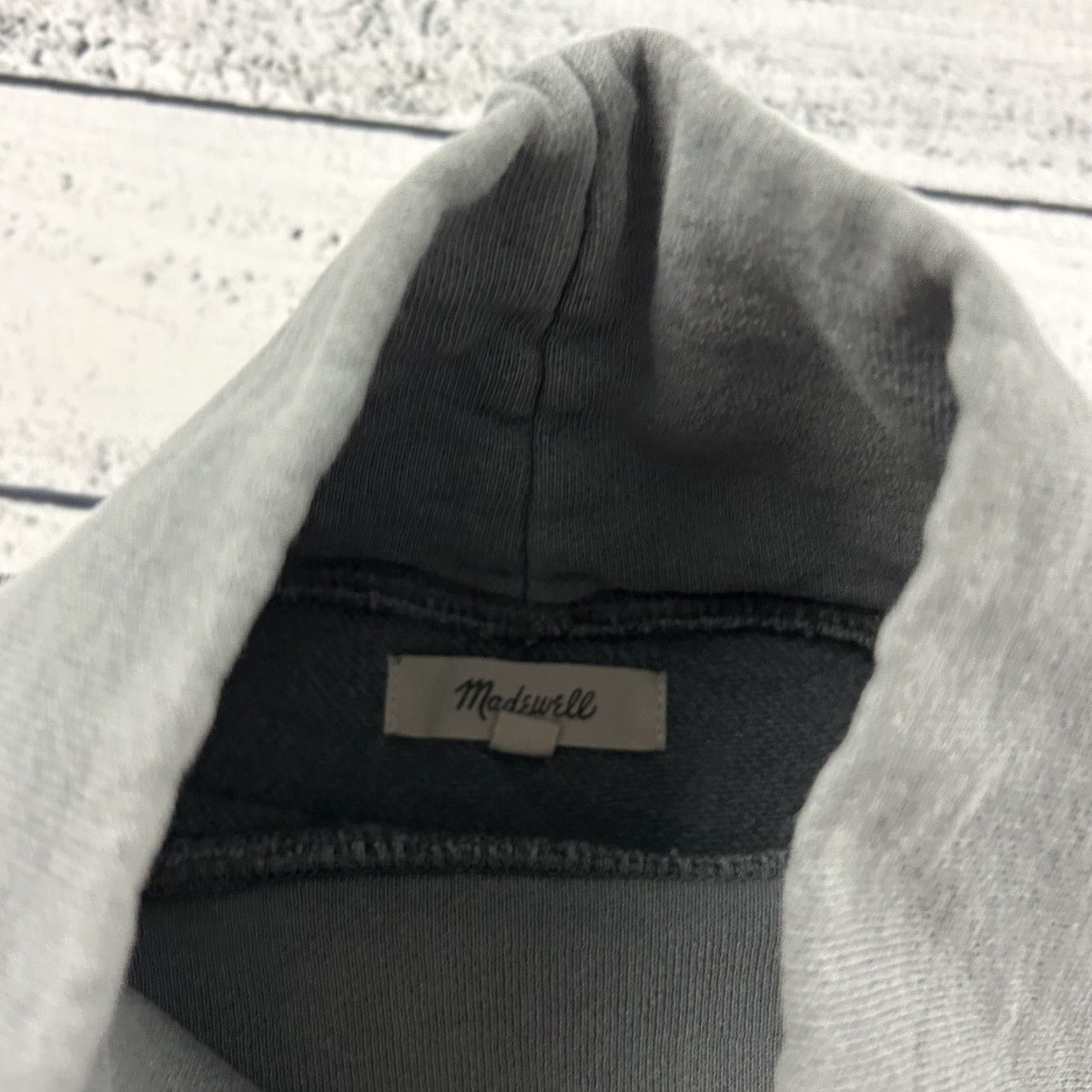 Madewell Madewell Sweatshirt Mock Neck XS Women Gray Shirt XS Womens Madewell Sweatshirt Mock Neck Gray XS Women Size XS / US 0-2 / IT 36-38 - 2 Thumbnail