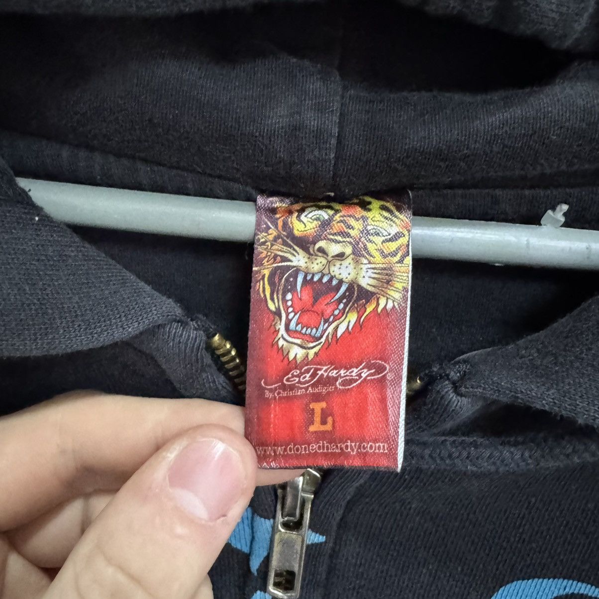 Christian Audigier Vintage Y2K Christian Audigier Zip Hoodie Ed Hardy Size US L / EU 52-54 / 3 - 4 Thumbnail