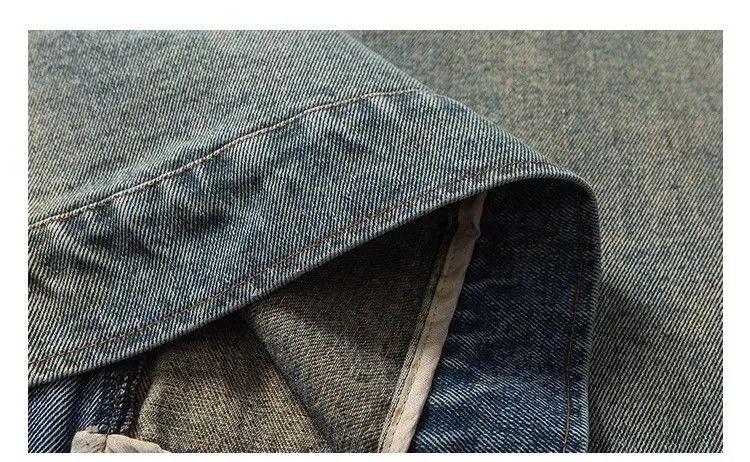 Vintage American vintage denim jacket bomber oversize y2k unisex Size US L / EU 52-54 / 3 - 9 Thumbnail