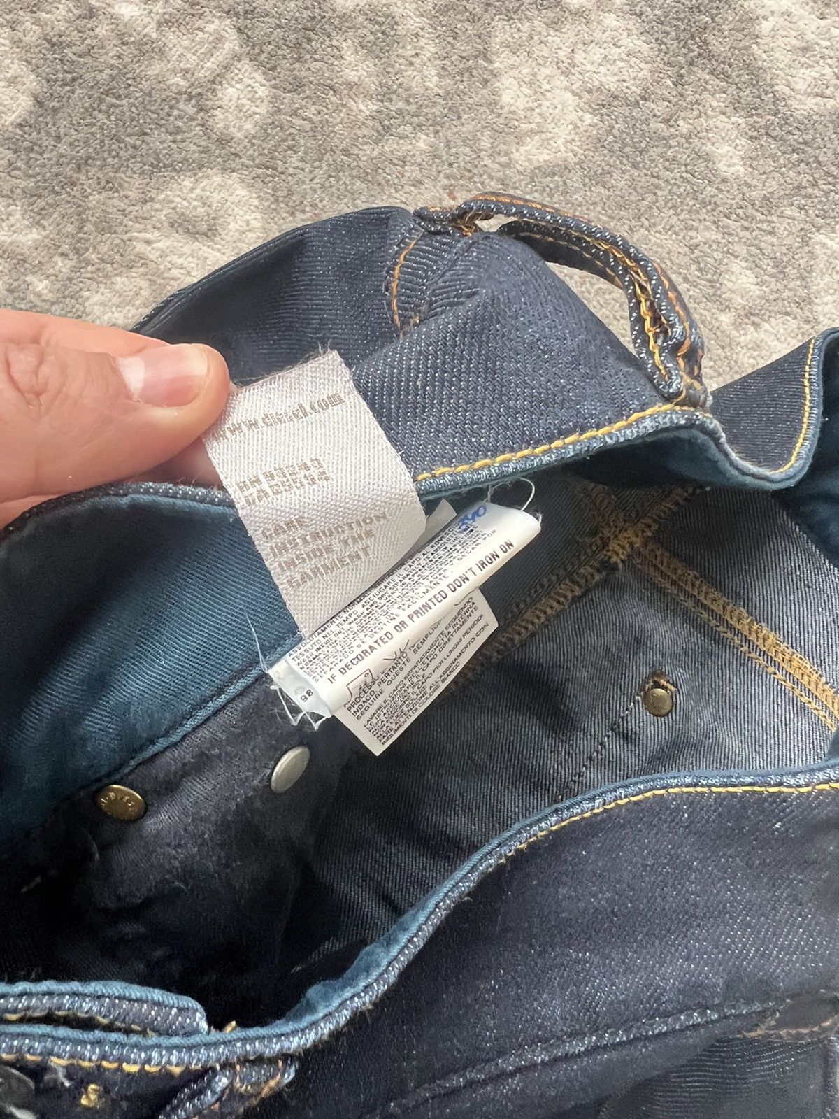 Diesel Y2K Diesel Denim Pants Size 26" / US 2 / IT 38 - 5 Thumbnail