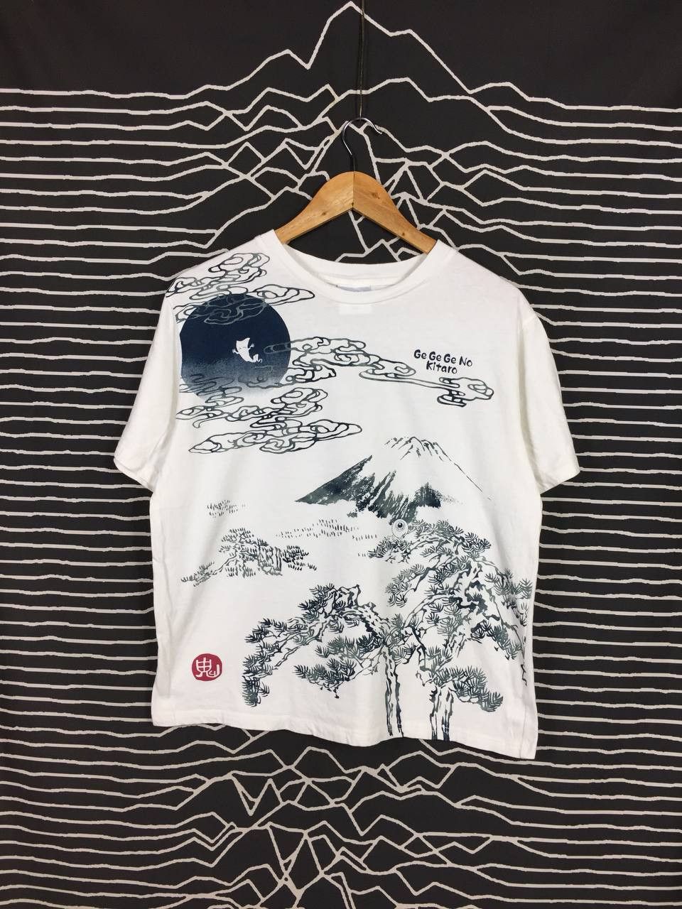 Anime × Vintage Ge Ge Ge No Kitaro Kitaro Of The Graveyard Anime Manga Tee Size US L / EU 52-54 / 3 - 1 Thumbnail