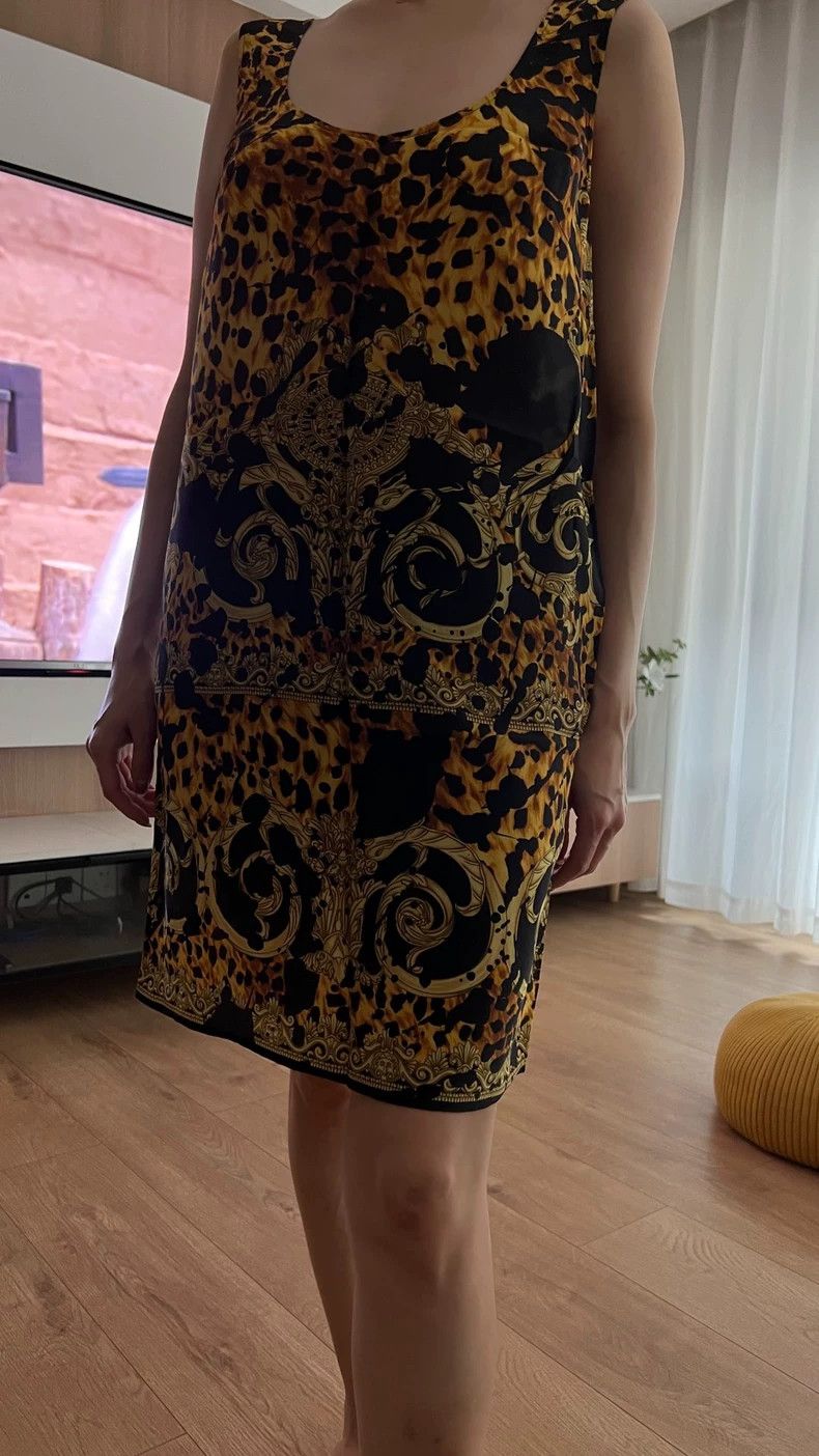 Versace Versace Silk sleeveless dress Size S / US 4 / IT 40 - 1 Thumbnail
