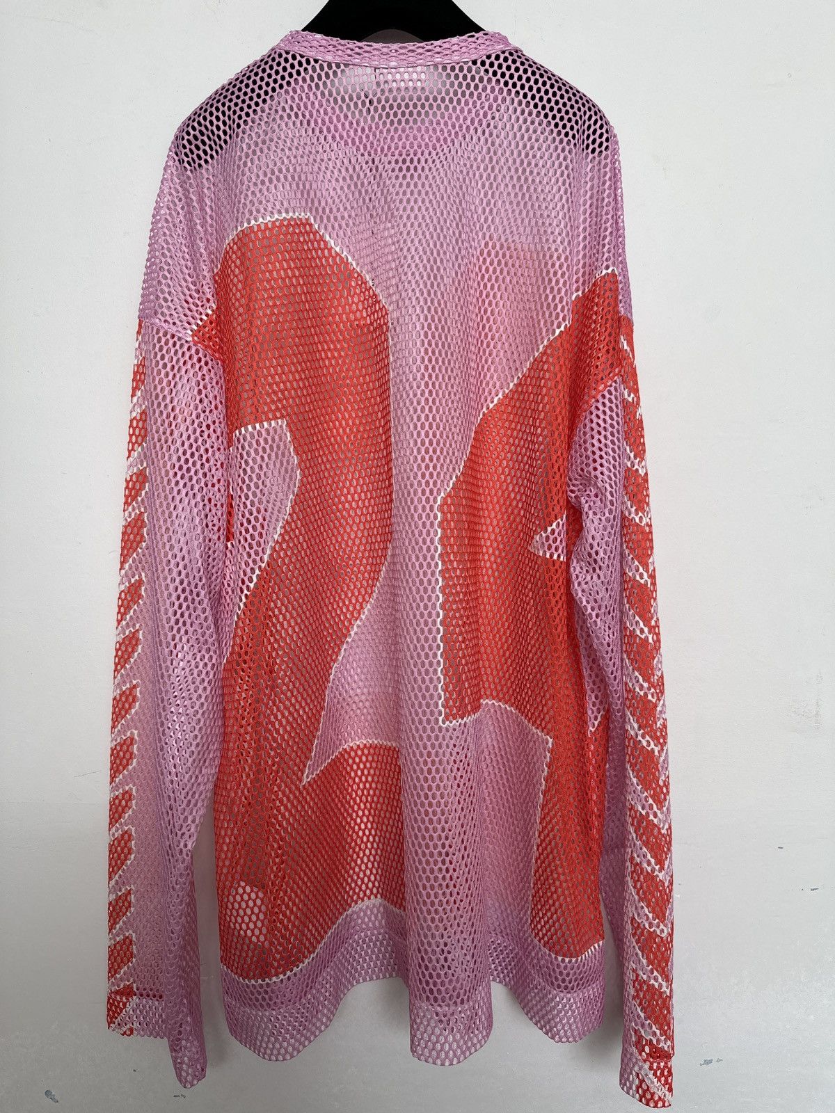 Dries Van Noten Dries Van Noten Oversized Hegland Mesh Jersey Size US L / EU 52-54 / 3 - 3 Thumbnail