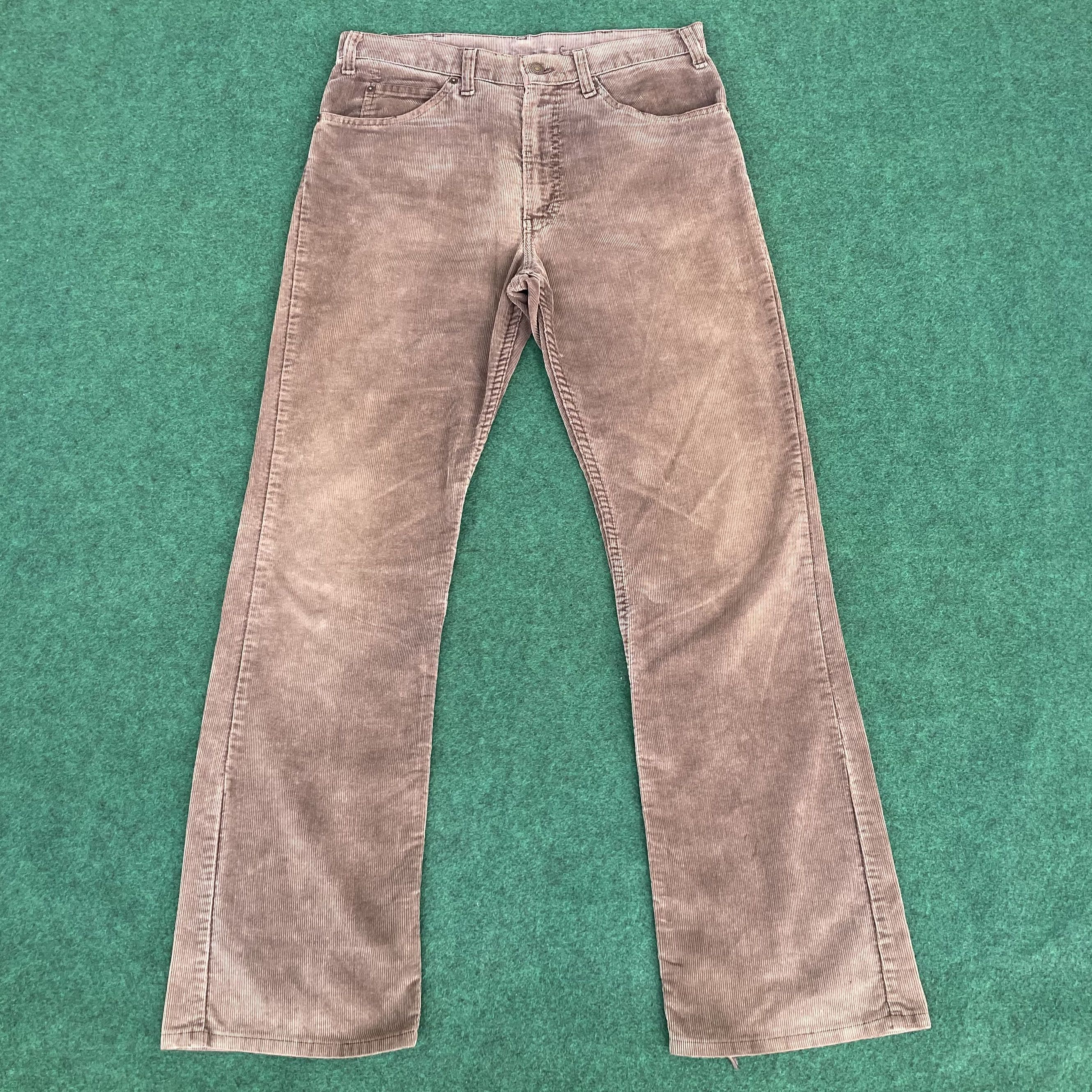 Levi's × Vintage Vtg Levis 517 Corduroy Jeans Bootcut Faded Jeans Size US 32 / EU 48 - 1 Thumbnail