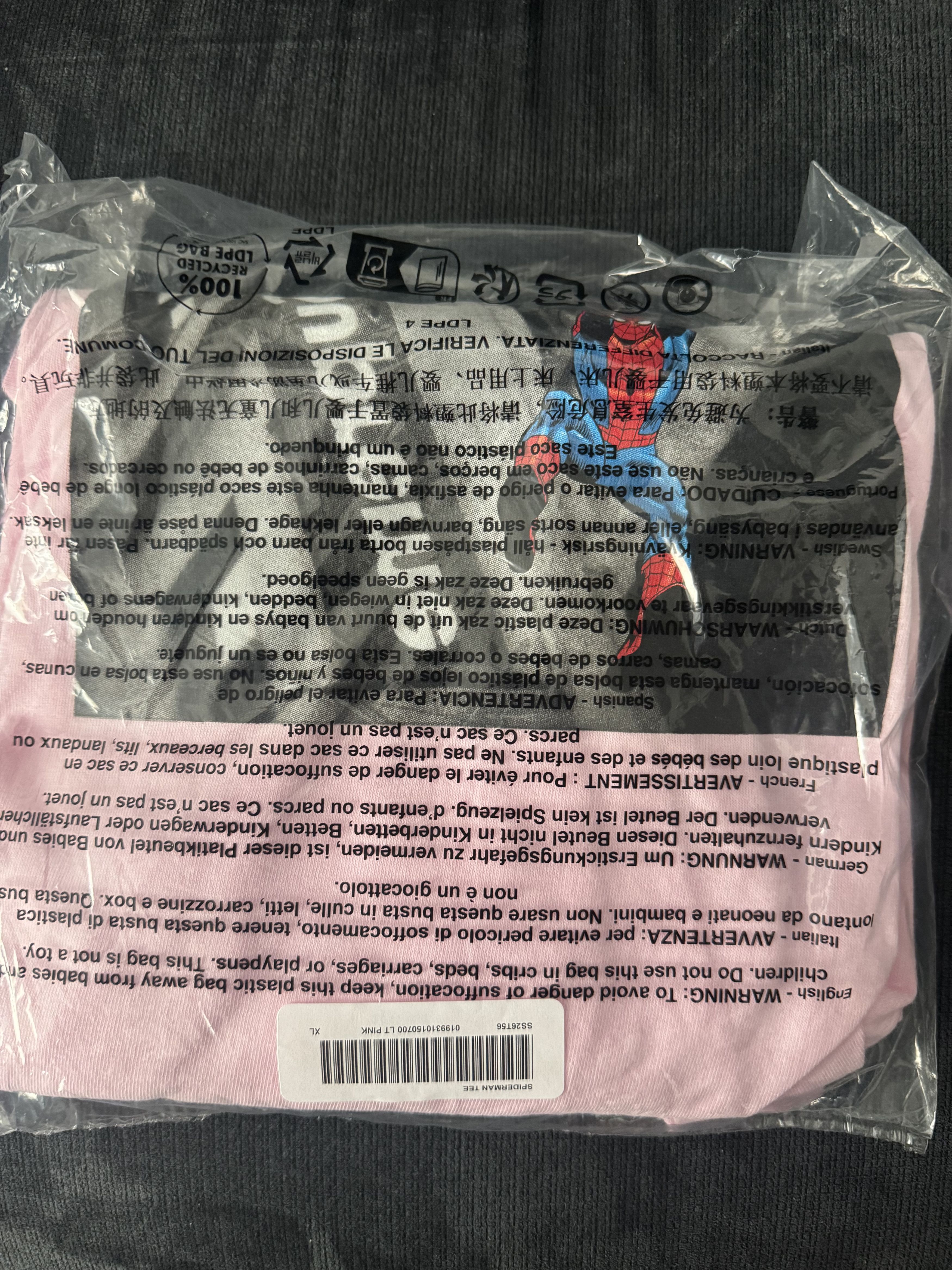 Supreme Spider-Man Tee Camo Size US XL / EU 56 / 4 - 2 Thumbnail