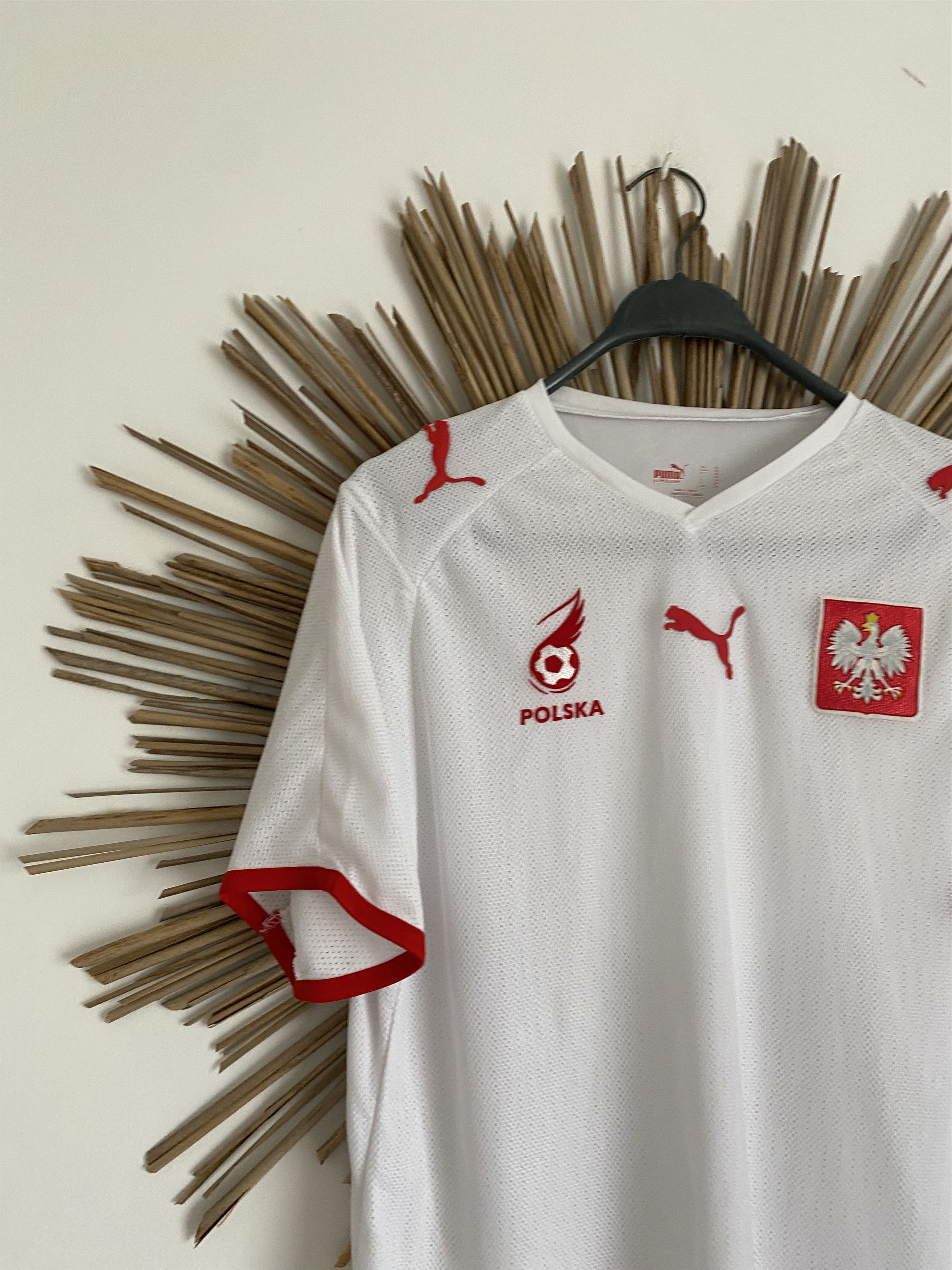 Puma Poland 2008 2009 Puma Polska home football soccer jersey Size US M / EU 48-50 / 2 - 3 Thumbnail