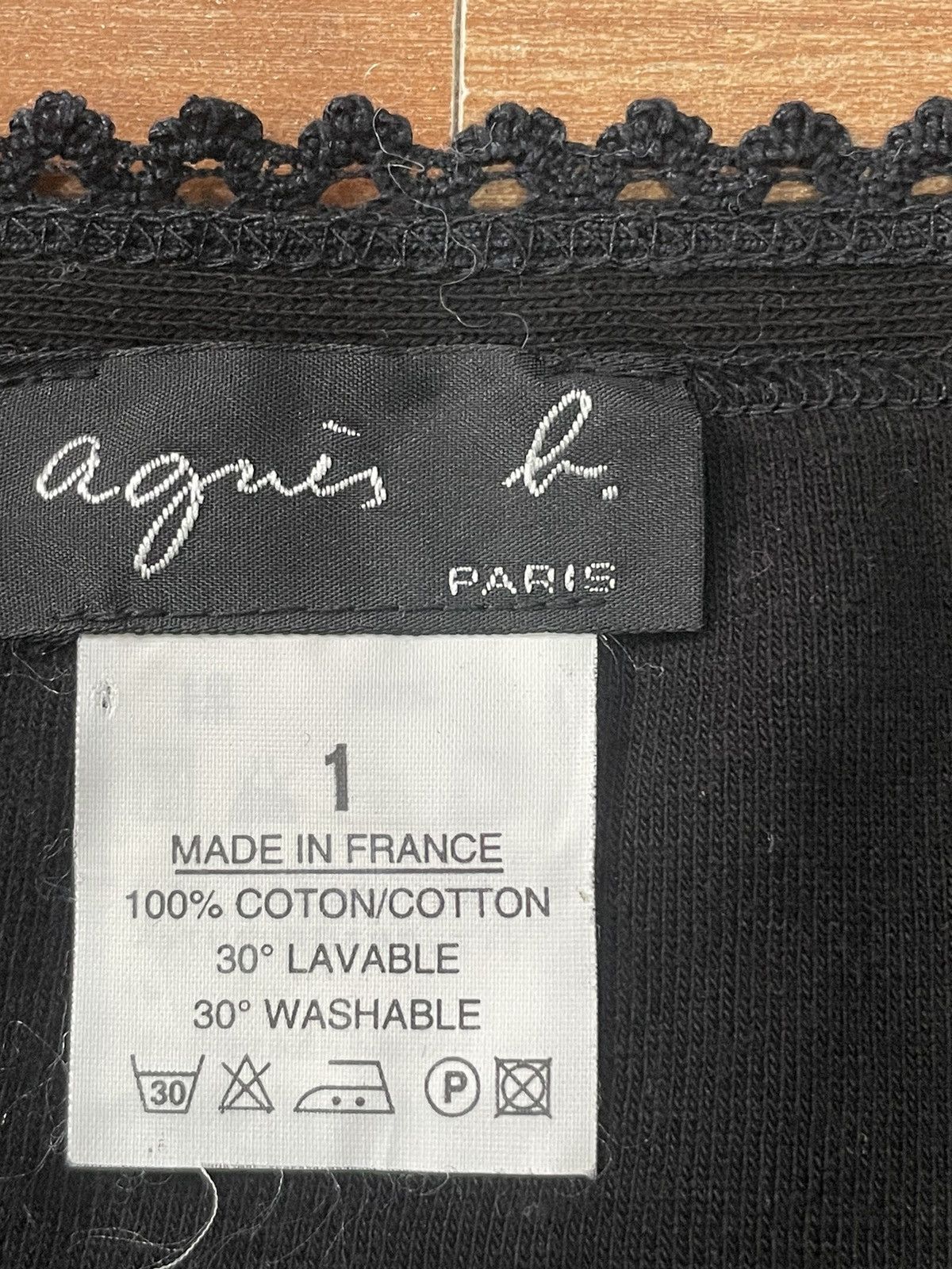 Japanese Brand × Vintage × agnes b. Agnes B Top Size S / US 4 / IT 40 - 3 Thumbnail