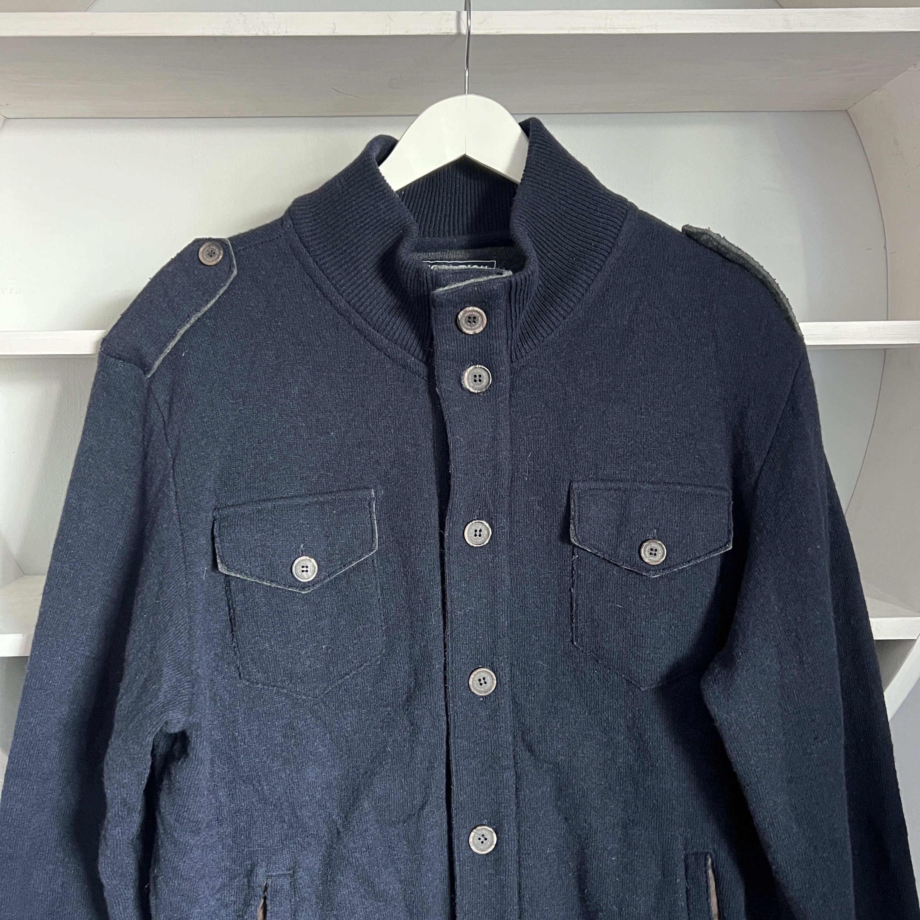 Woolrich Woolen Mills WOOLRICH Blue Wool Button Jacket Cardigan Size XL / 2XL Size US XXL / EU 58 / 5 - 5 Thumbnail
