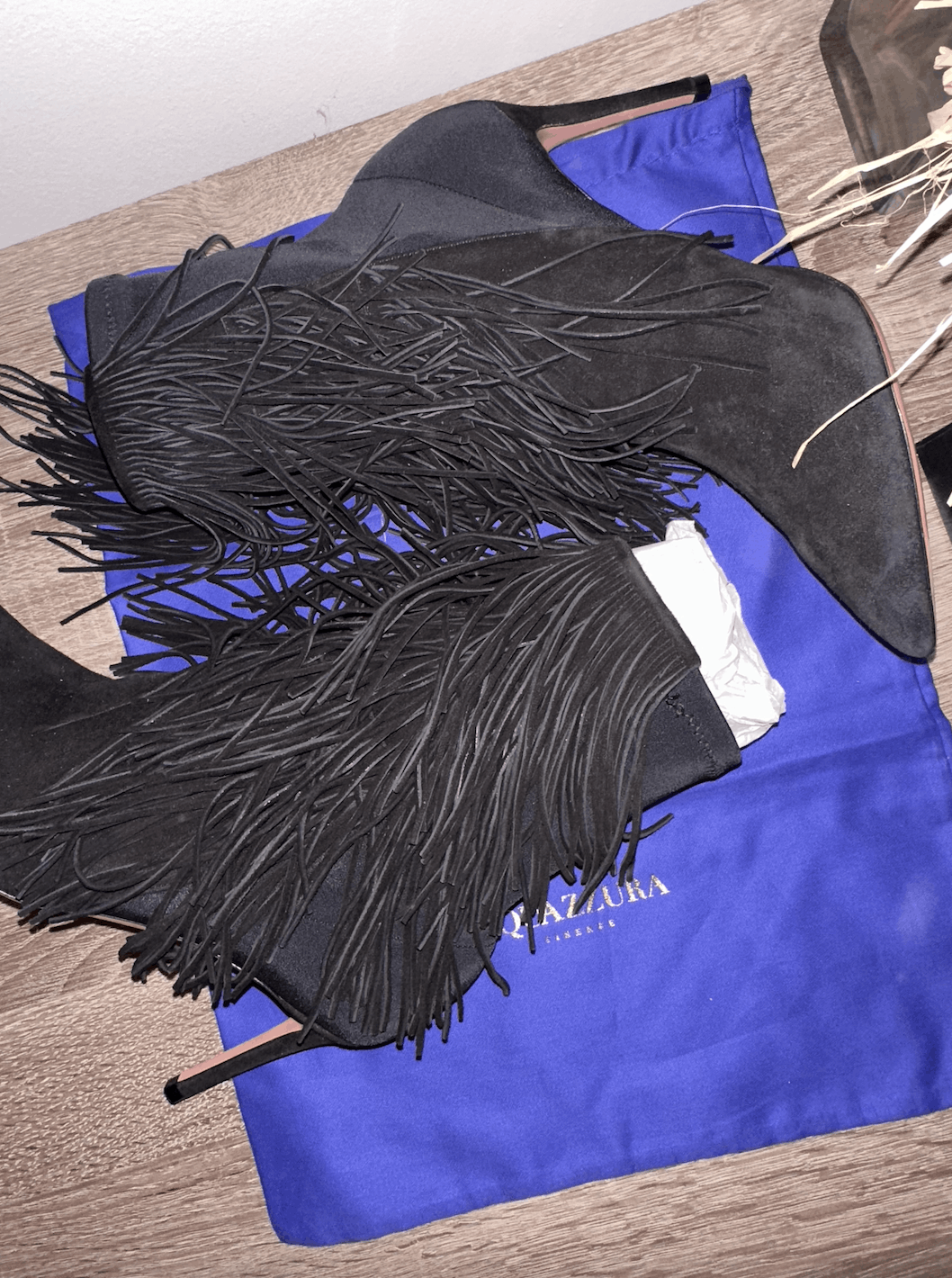 Aquazzura Aquazzura Shake Fringe Boots Size US 7.5 / IT 37.5 - 2 Thumbnail