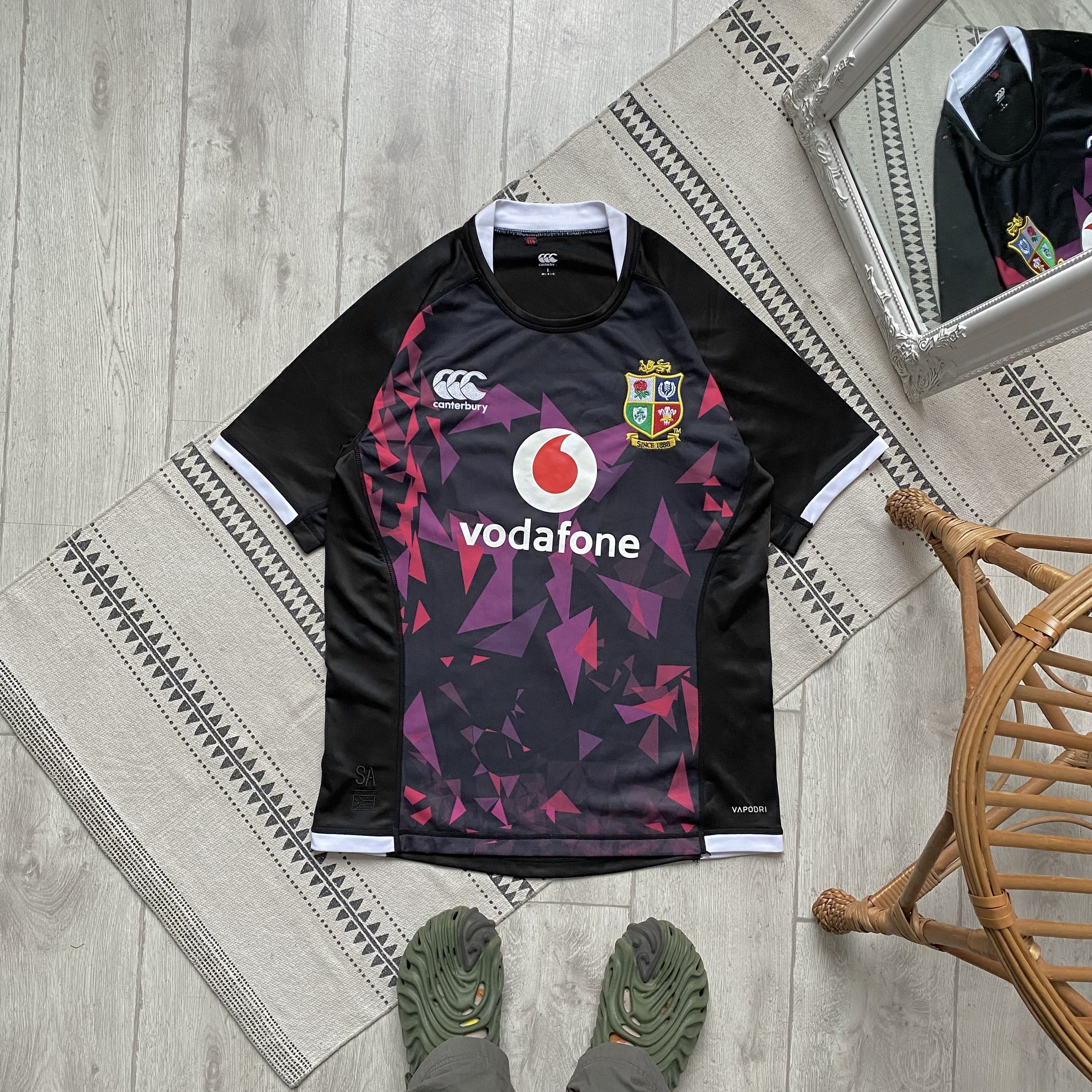 Canterbury of New Zealand 🏈Blokcore England Rugby jersey British Irish Lions Vodafone Size US L / EU 52-54 / 3 - 1 Thumbnail