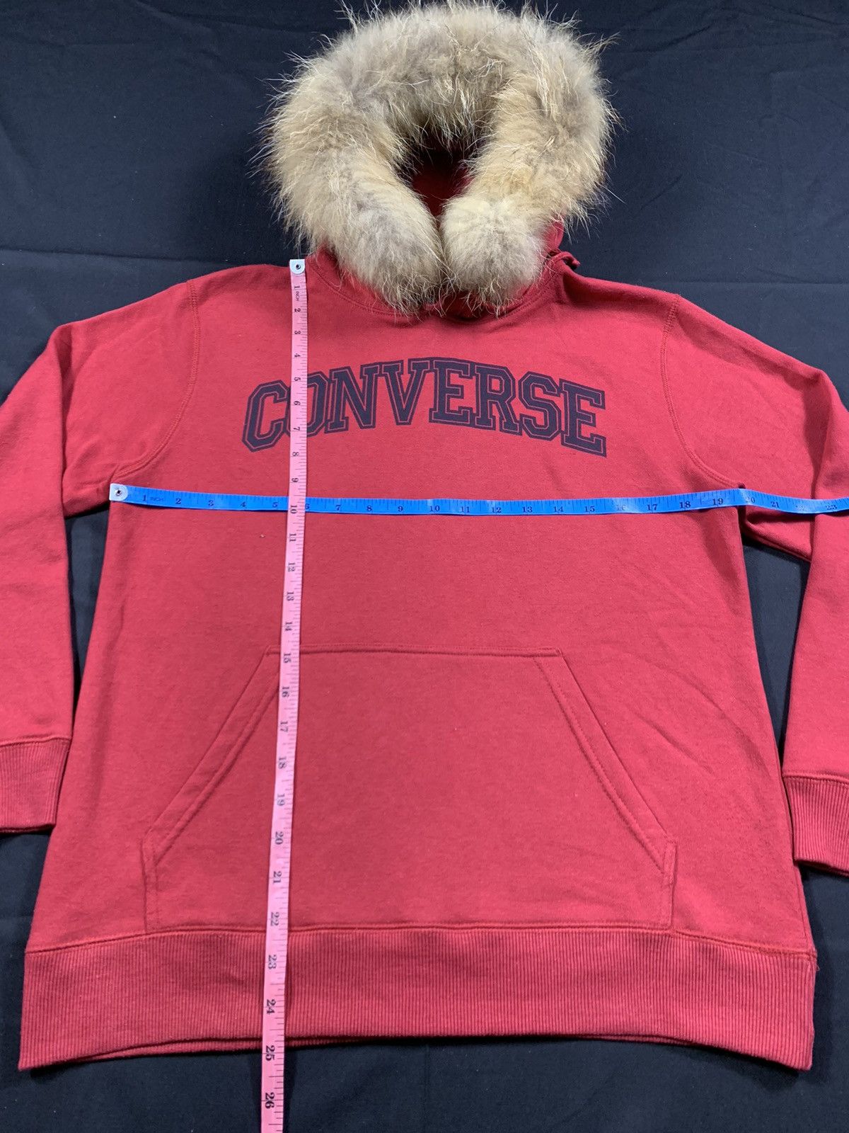 If Six Was Nine × Japanese Brand × Le Grande Bleu (L.G.B.) Converse Faux fur hoodie lgb ifsix style Size US M / EU 48-50 / 2 - 6 Thumbnail