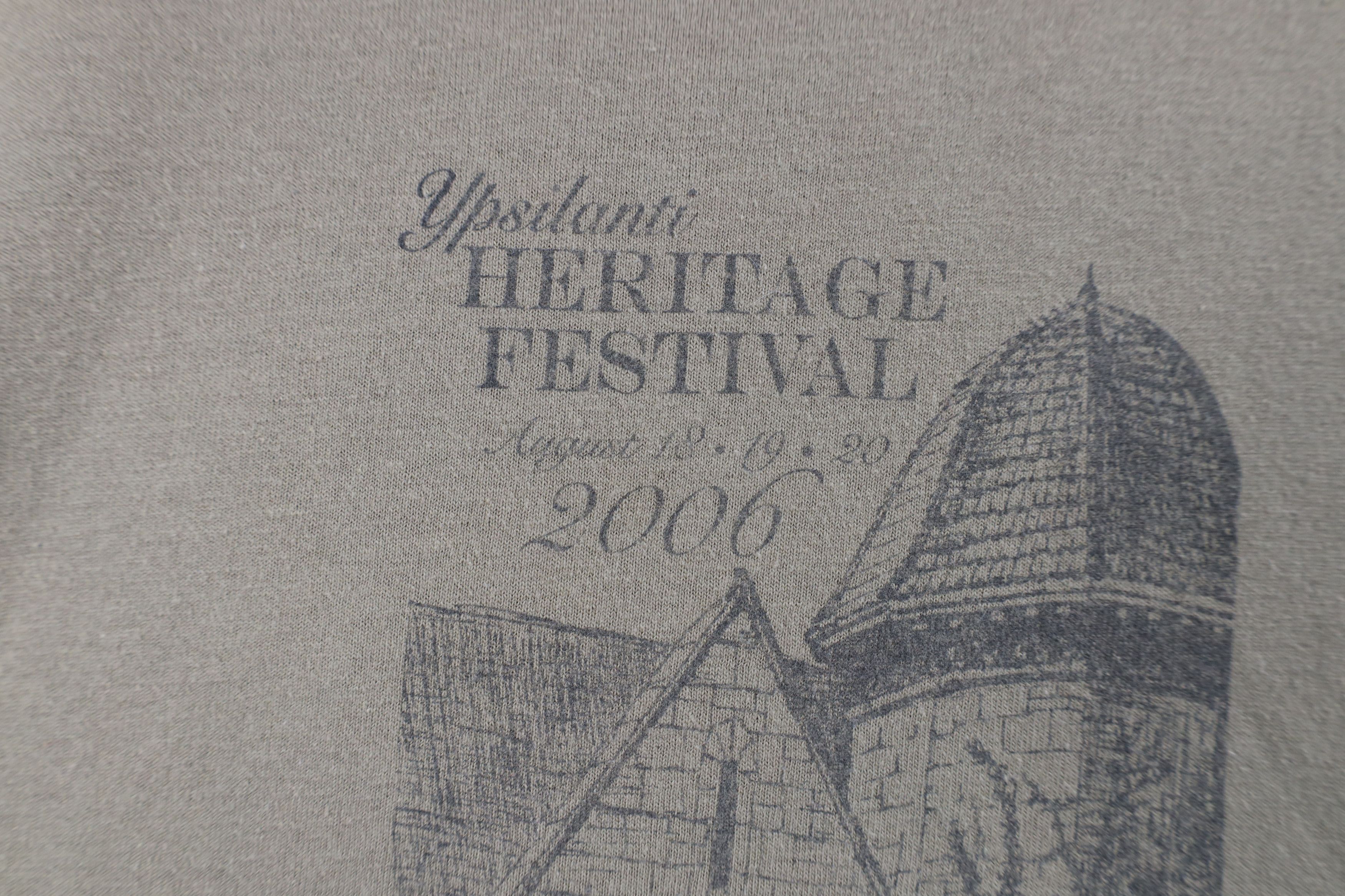 Vintage Vintage Y2K 2006 Heritage Festival Michigan T-Shirt Size US XL / EU 56 / 4 - 5 Thumbnail