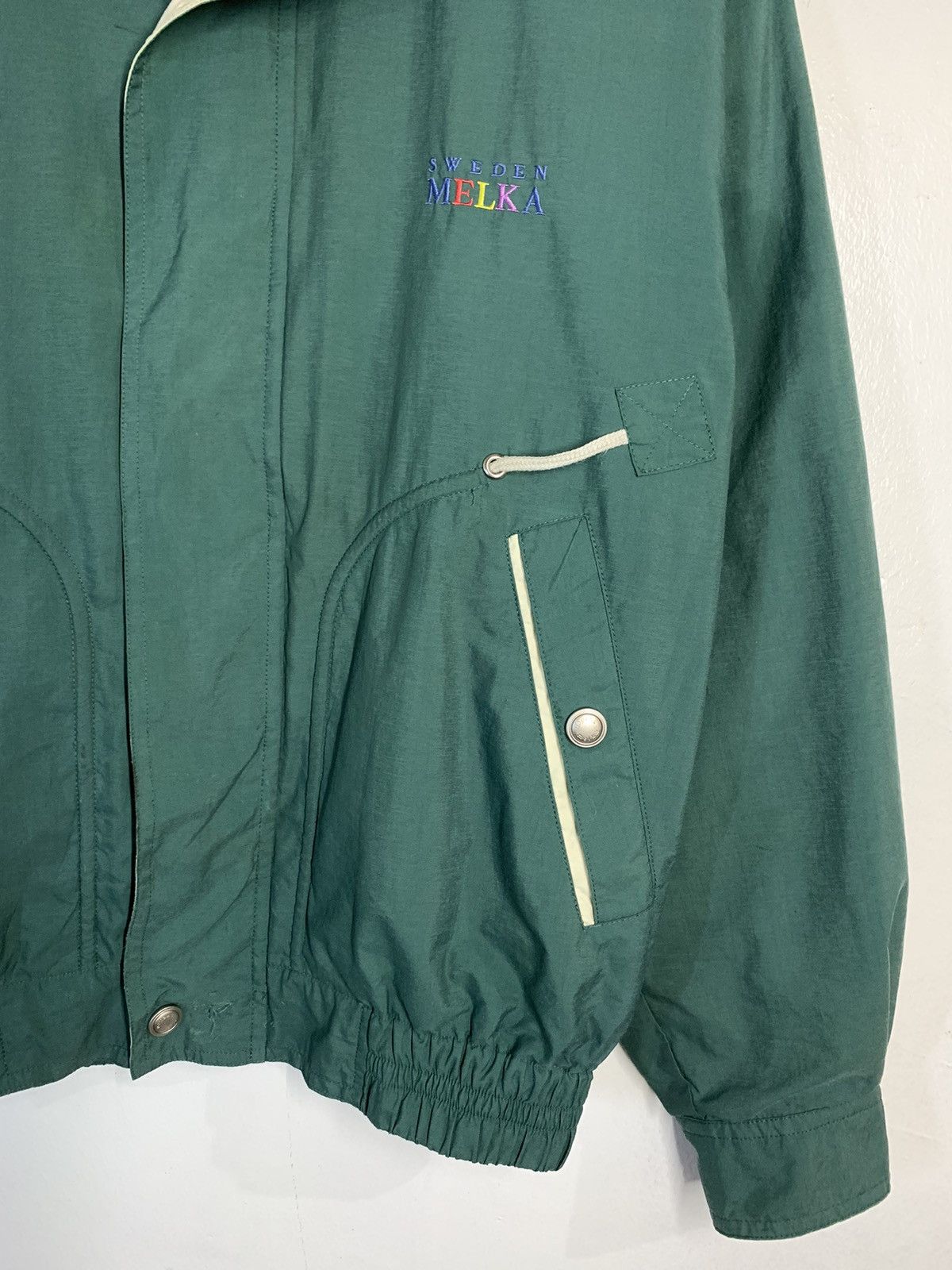 Japanese Brand × Vintage Vintage Melka Sweden Bomber Jacket Size US L / EU 52-54 / 3 - 4 Thumbnail