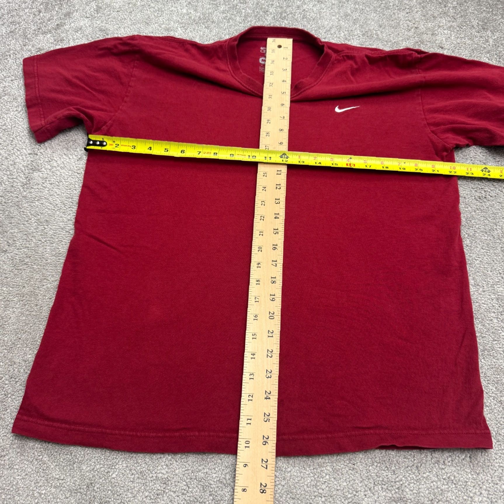 Nike VINTAGE Nike Athletic Dept T-Shirt Shirt Men M Red 90s Swoosh Logo Athletic Fit Short Sleeve Casual Mens Size US M / EU 48-50 / 2 - 6 Thumbnail