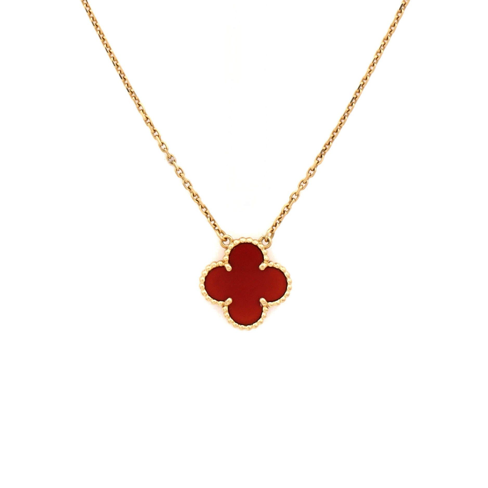 Van Cleef & Arpels Vintage Alhambra Pendant Necklace Size ONE SIZE - 1 Thumbnail