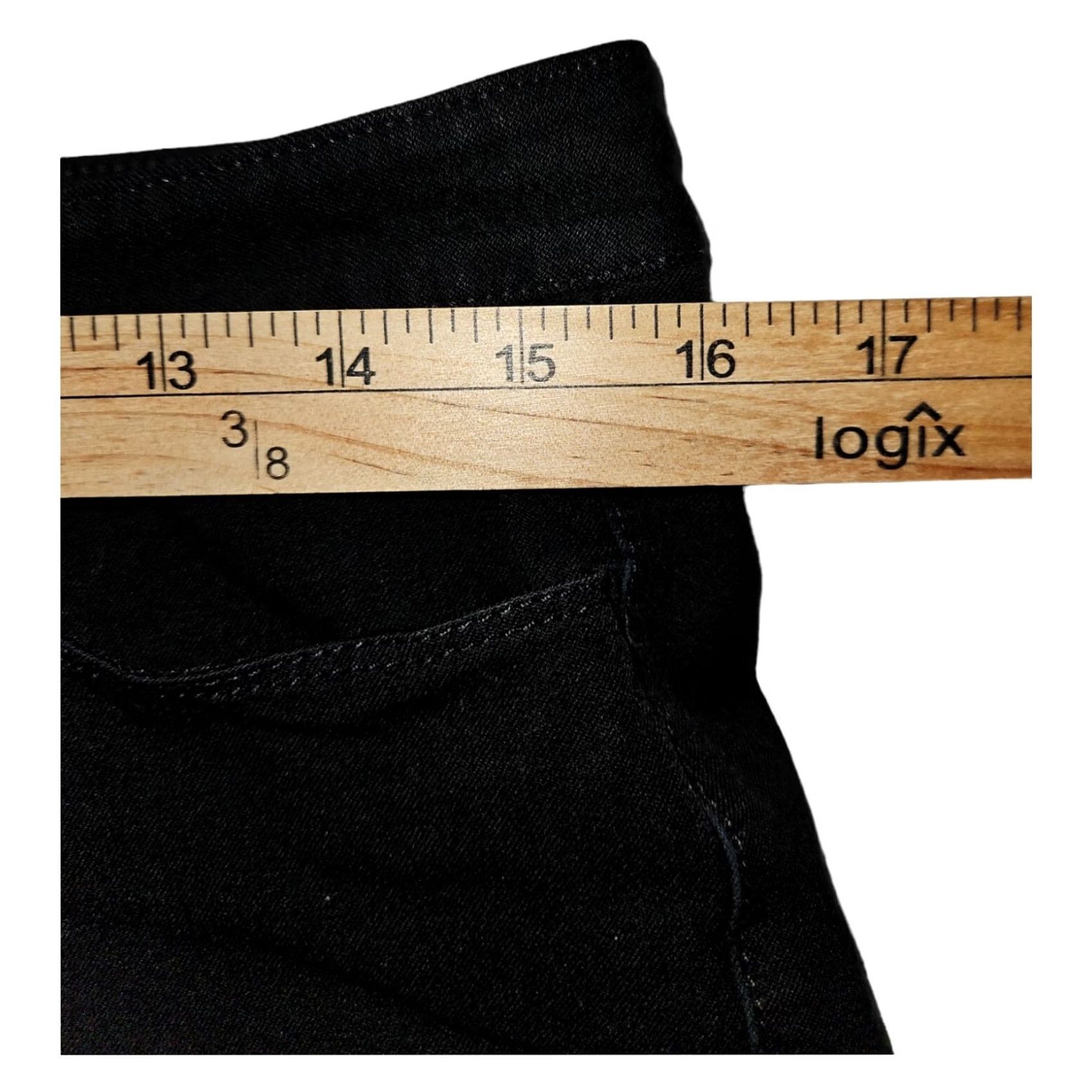 Banana Republic VINTAGE Banana Republic Sloan Capris Womens 10P Black Stretch Casual Preppy Capris Tapered 21.5in Inseam Womens Size ONE SIZE - 3 Thumbnail