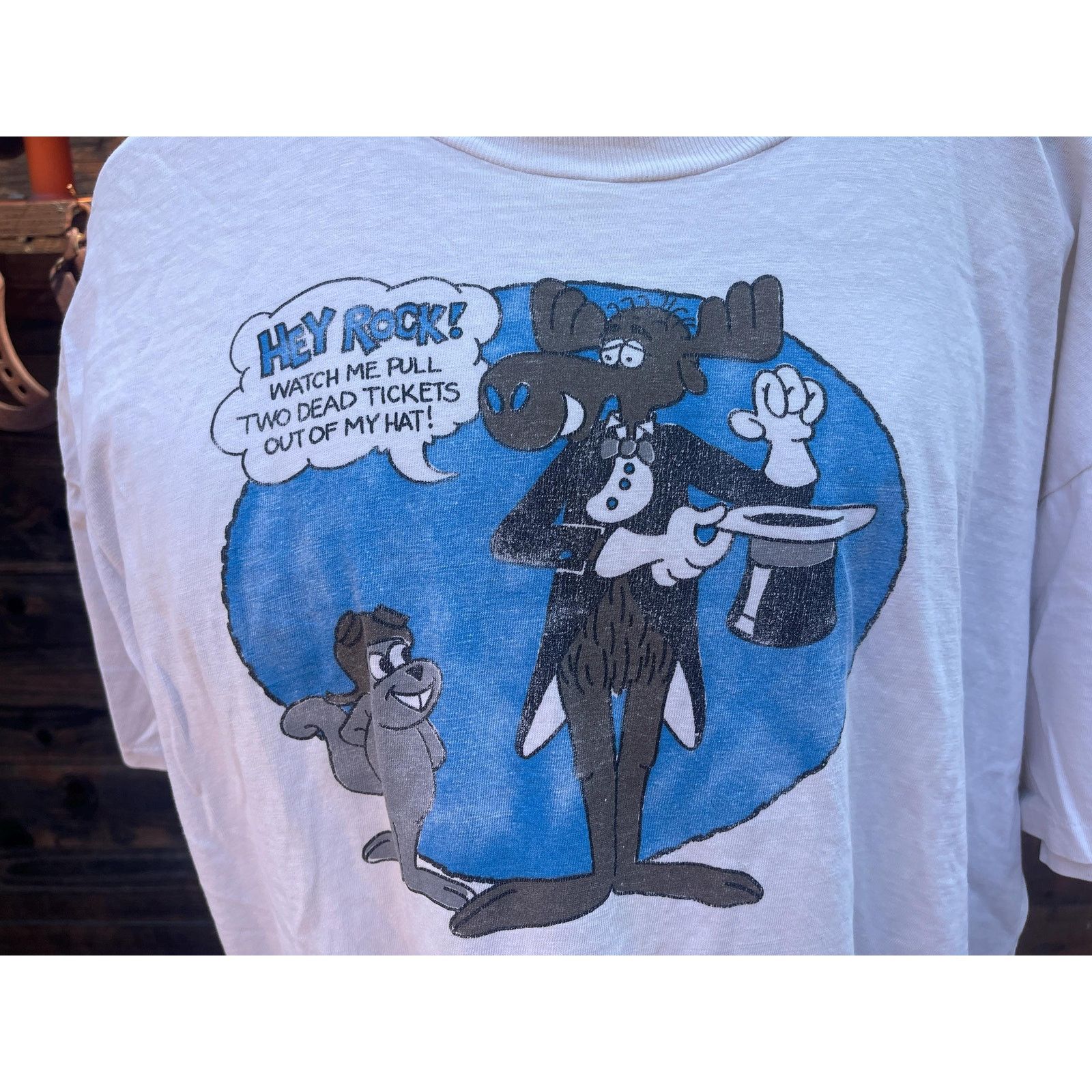 Other Grateful Dead '80's Rocky & Bullwinkle Lot Shirt! Size US XL / EU 56 / 4 - 1 Thumbnail