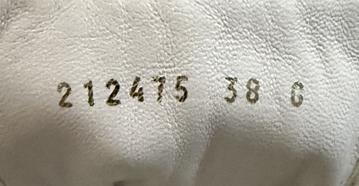 Gucci ✨Gucci✨ (212475) Bronz Metallic Soft Leather Sneakers EU-38 Size US 8 / IT 38 - 12 Thumbnail
