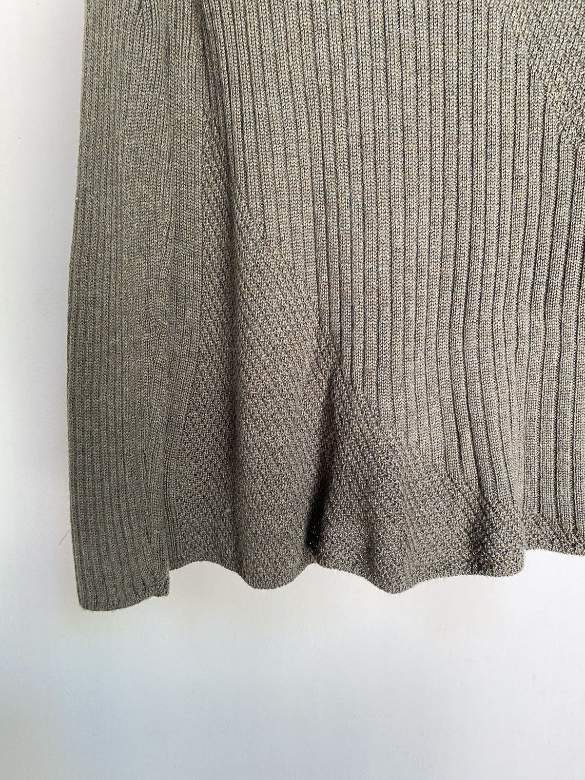Valentino VALENTINO Olive Knit Cardigan Size ONE SIZE - 7 Thumbnail