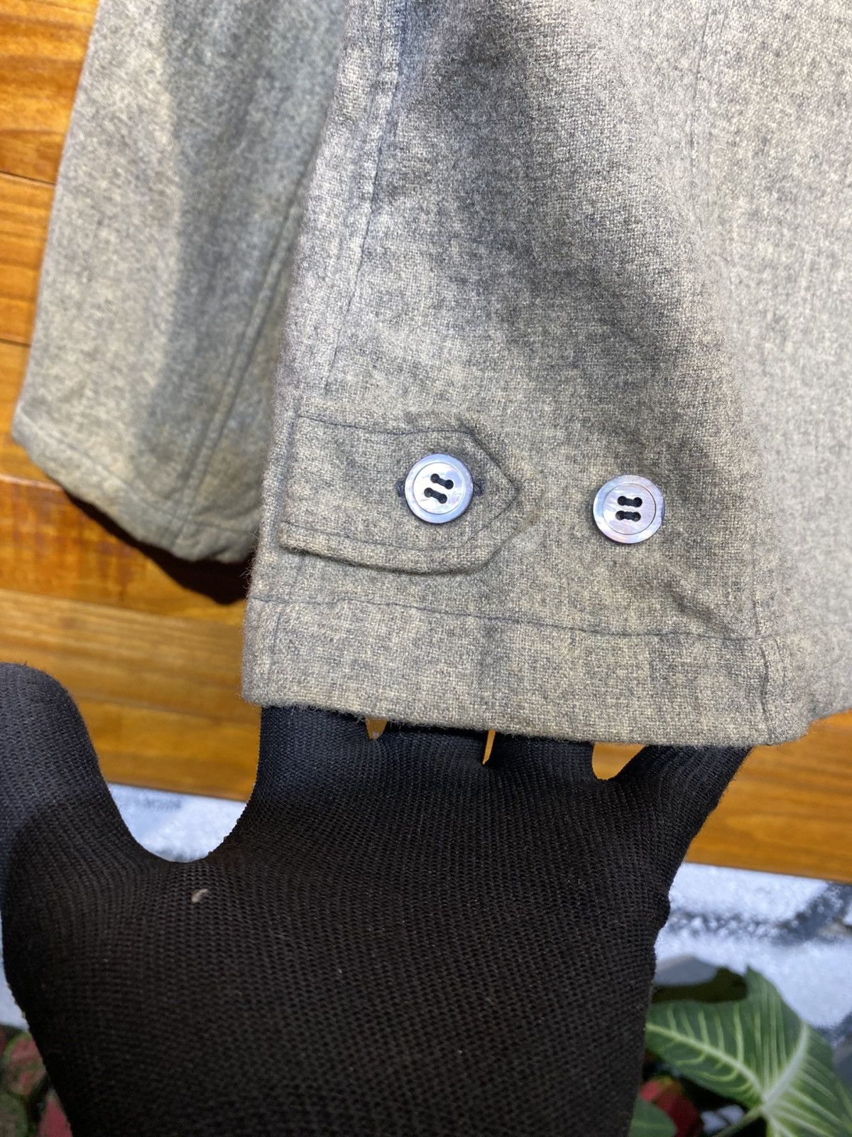 Comme des Garcons Homme Comme des Garçons Homme Wool Zip Jacket – Vintage Japanese Size US S / EU 44-46 / 1 - 17 Thumbnail