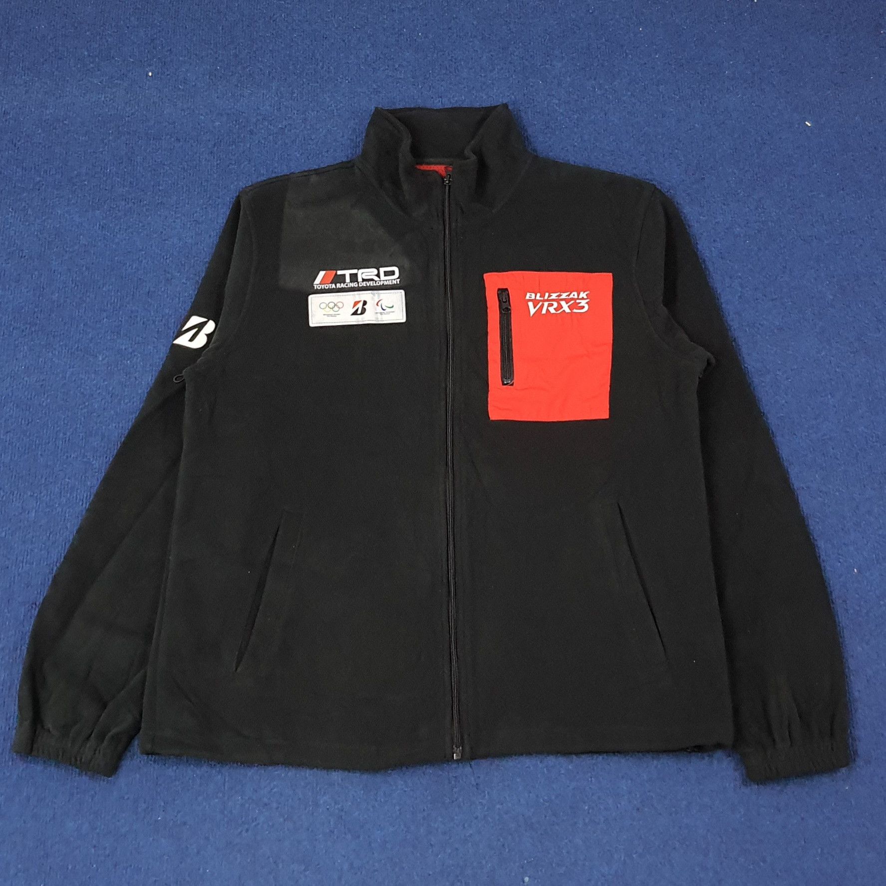 Japanese Brand × Vintage Vintage TRD Toyota Motorsports Zipper Sweatshirt C231N24 Size US M / EU 48-50 / 2 - 3 Thumbnail
