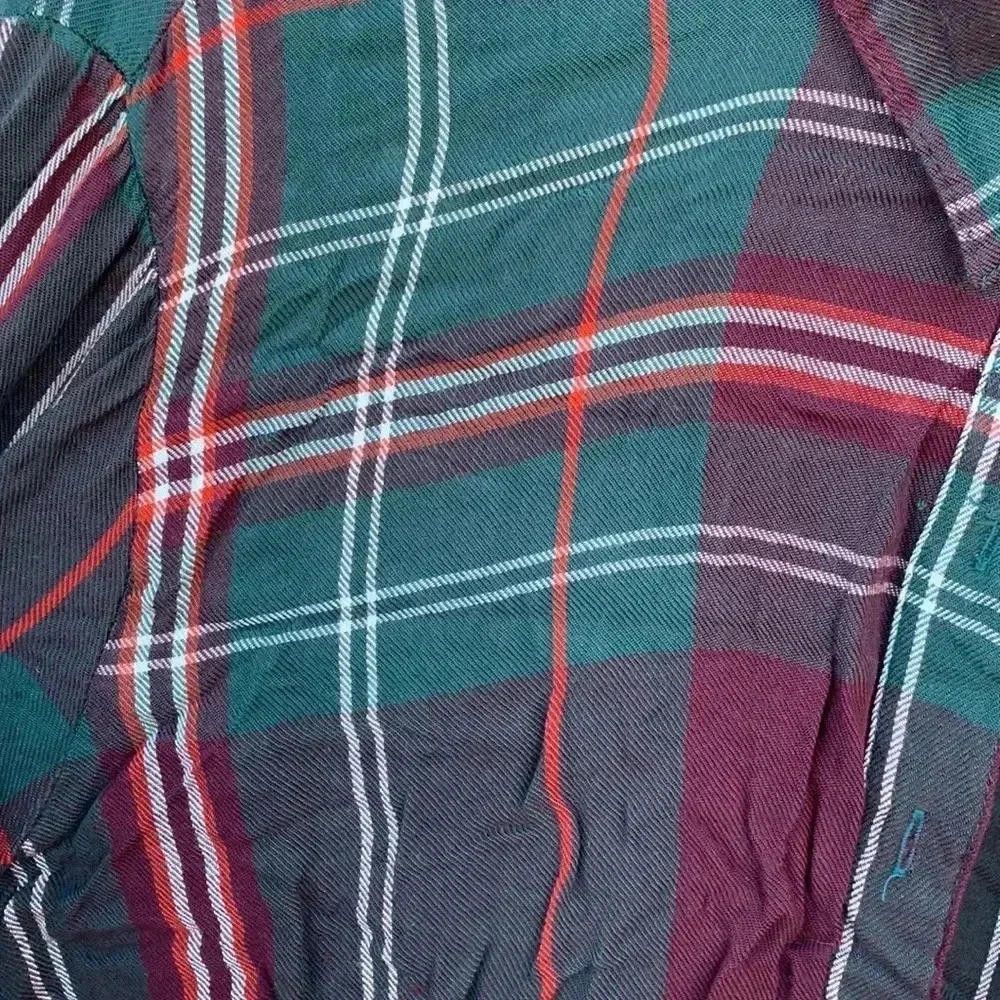 Faded Glory Faded Glory Women's Plaid Flannel Shirt - Size M Size M / US 6-8 / IT 42-44 - 4 Thumbnail