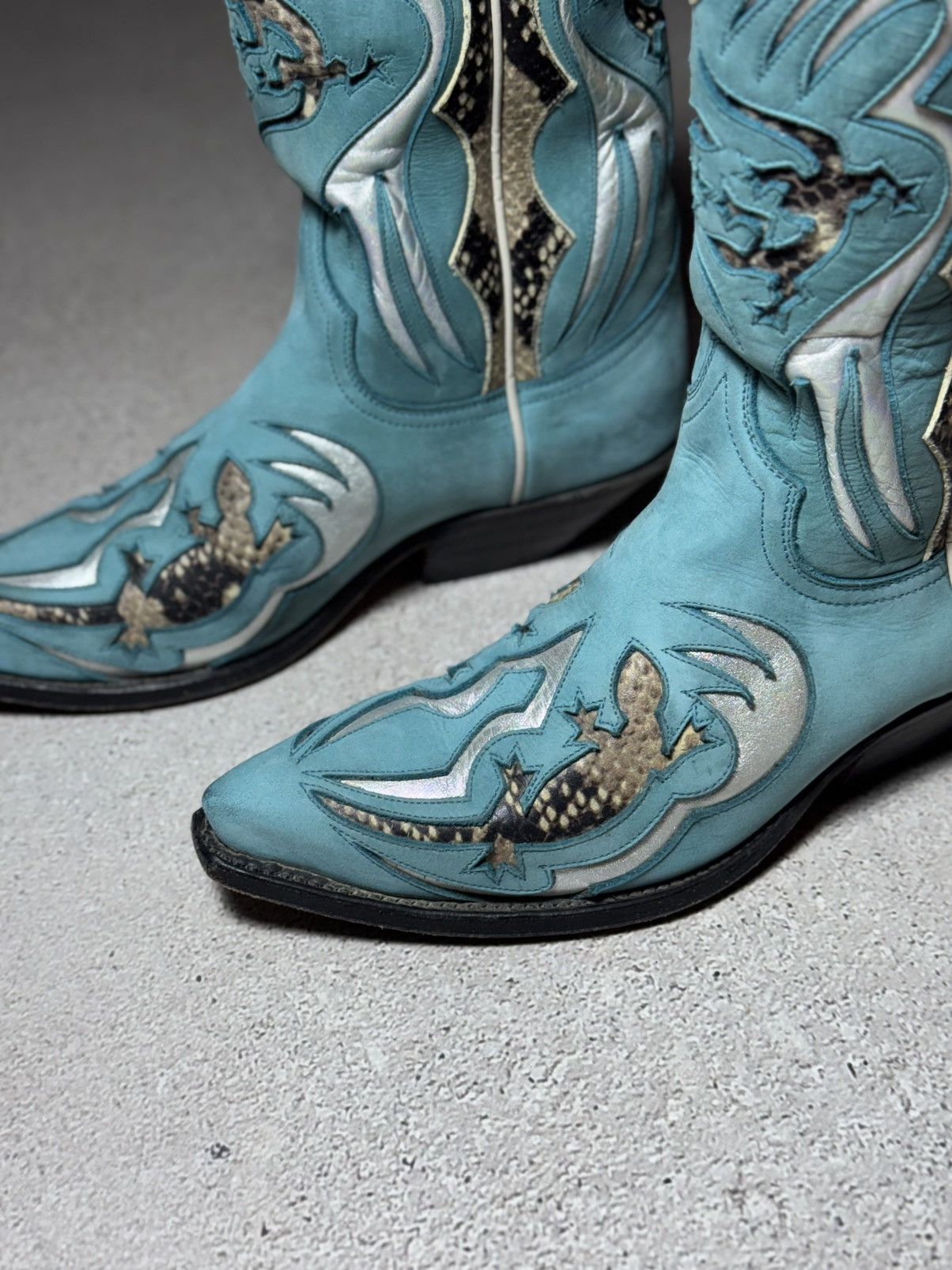 Sendra 36 Sendra David Villellas Lizard Boots Cowboy Western Shoes Size US 6 / IT 36 - 10 Thumbnail