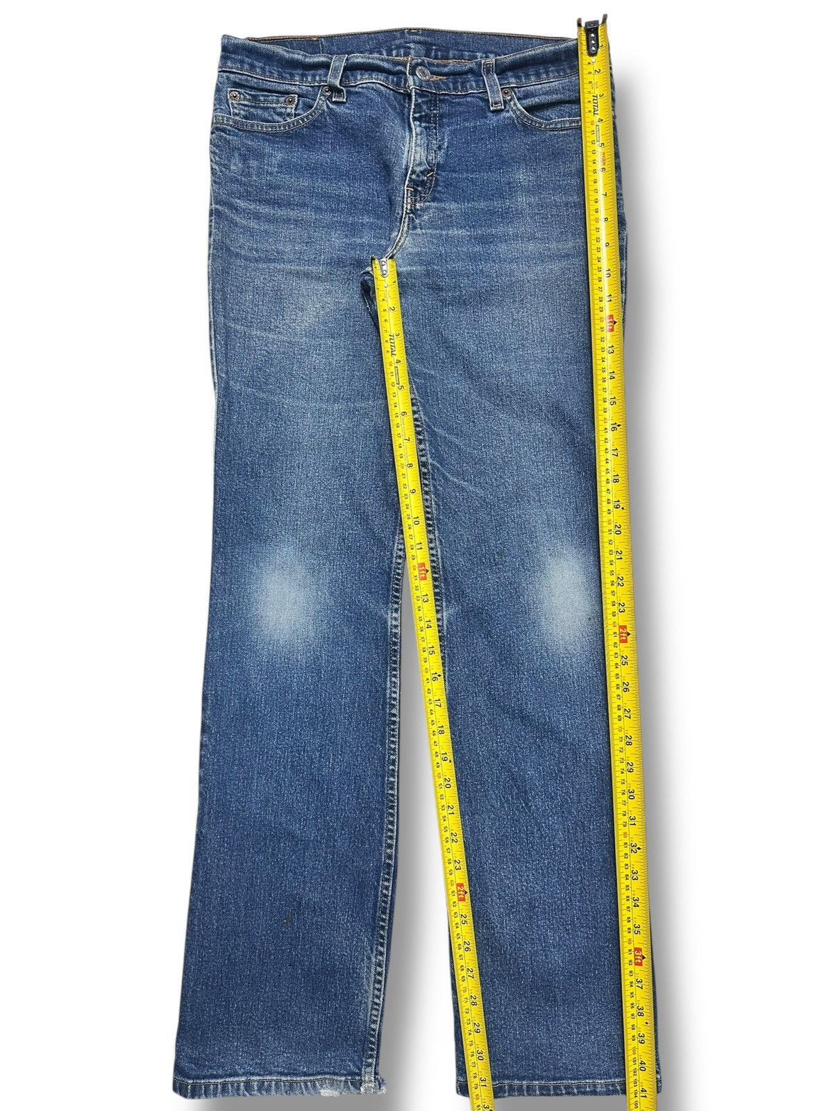 Levi's Vintage Levi’s 518 Super Low BootCut Jeans With Faded Wash Size US 31 - 17 Thumbnail