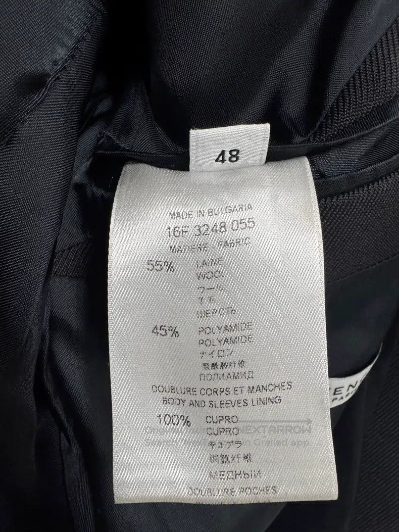 Givenchy Givenchy Size48 Zip-up suit jacket / size 48 Size US M / EU 48-50 / 2 - 5 Thumbnail