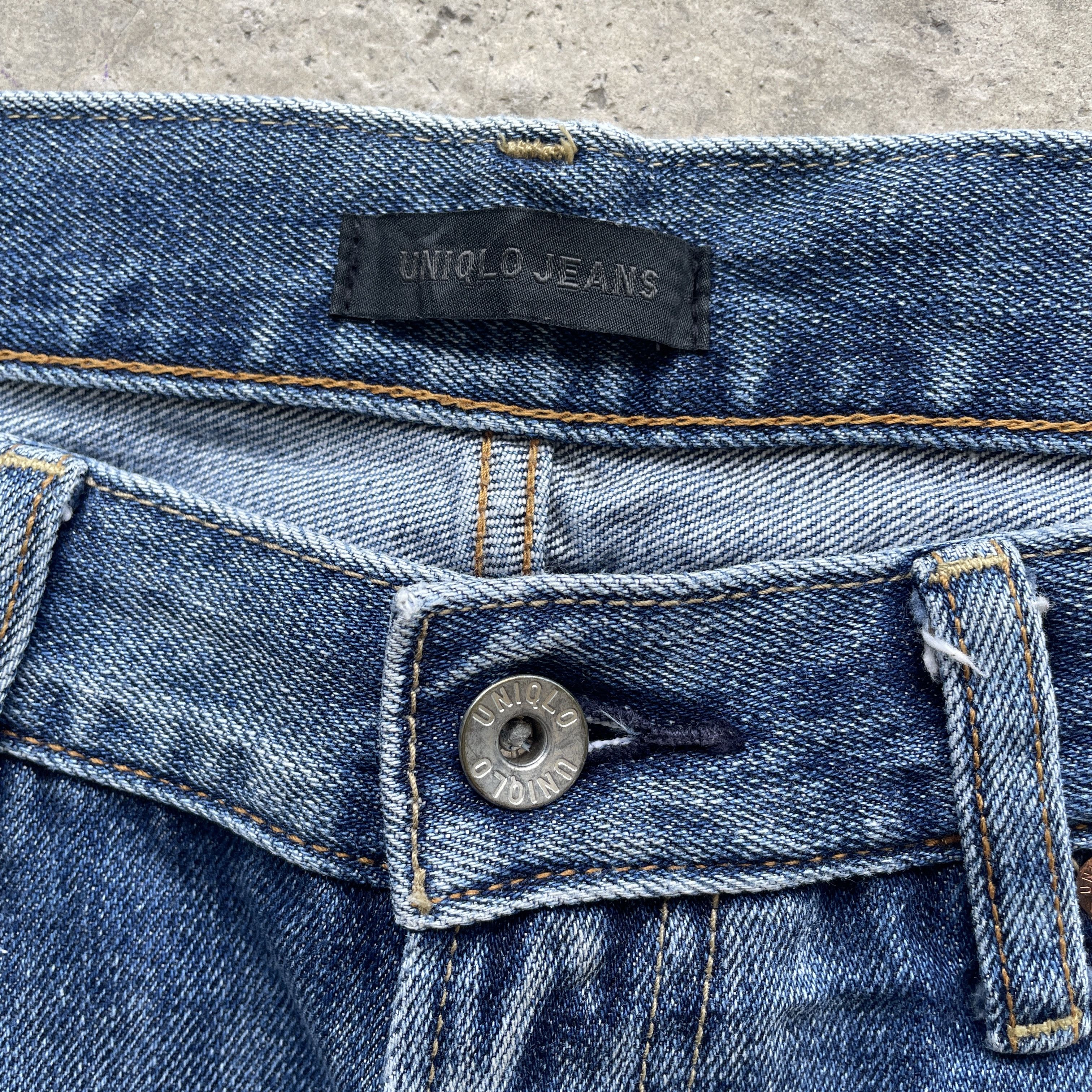 Japanese Brand W33x30 Vintage Japanese Distressed Denim Faded Jeans Pants Size US 33 - 6 Thumbnail