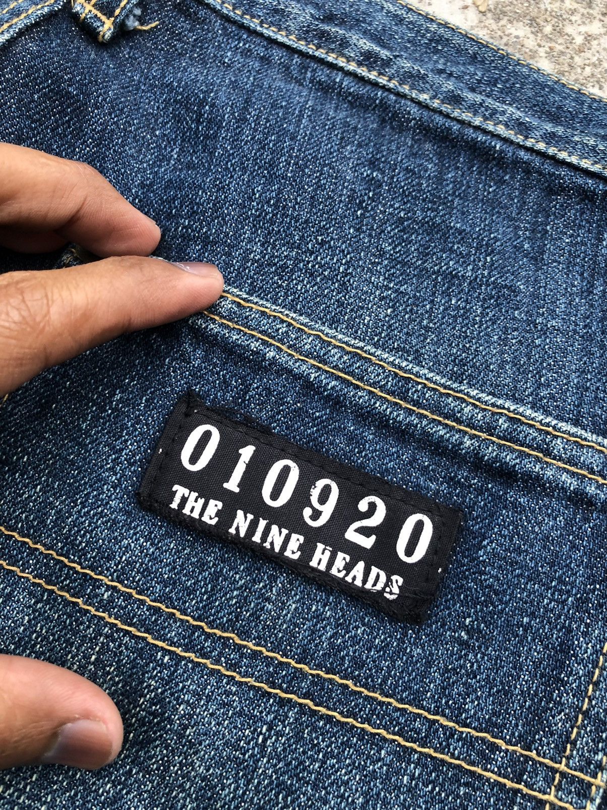 Japanese Brand WIDE LEG SELVEDGE THE NINE HEADS DENIM Size US 31 - 2 Thumbnail