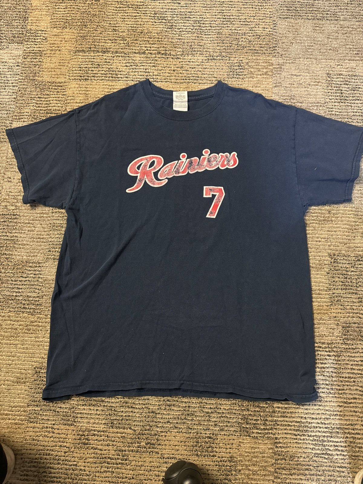 Vintage RAINIERS SEAGER BASEBALL TEE Size US L / EU 52-54 / 3 - 1 Thumbnail
