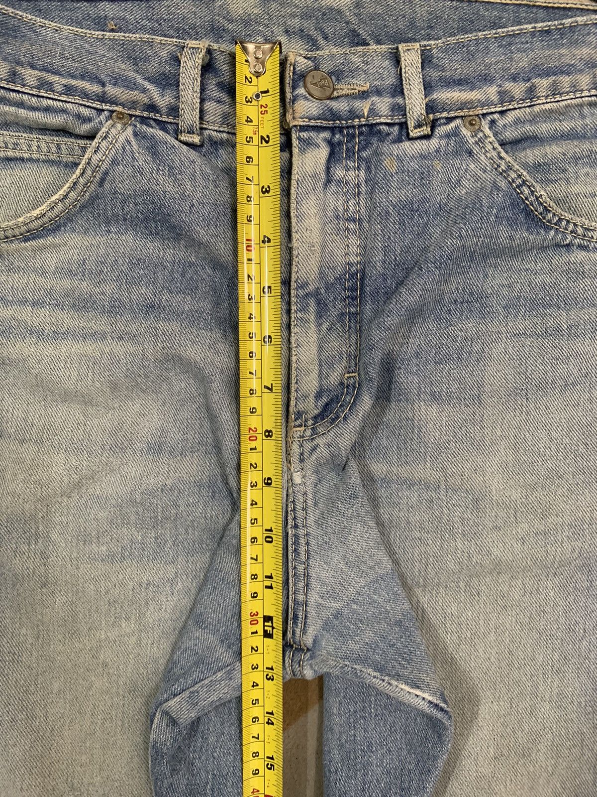 JNCO Vintage Japanese Brand Pool Blue Wash Baggy Distressed Jeans Size US 32 / EU 48 - 18 Thumbnail