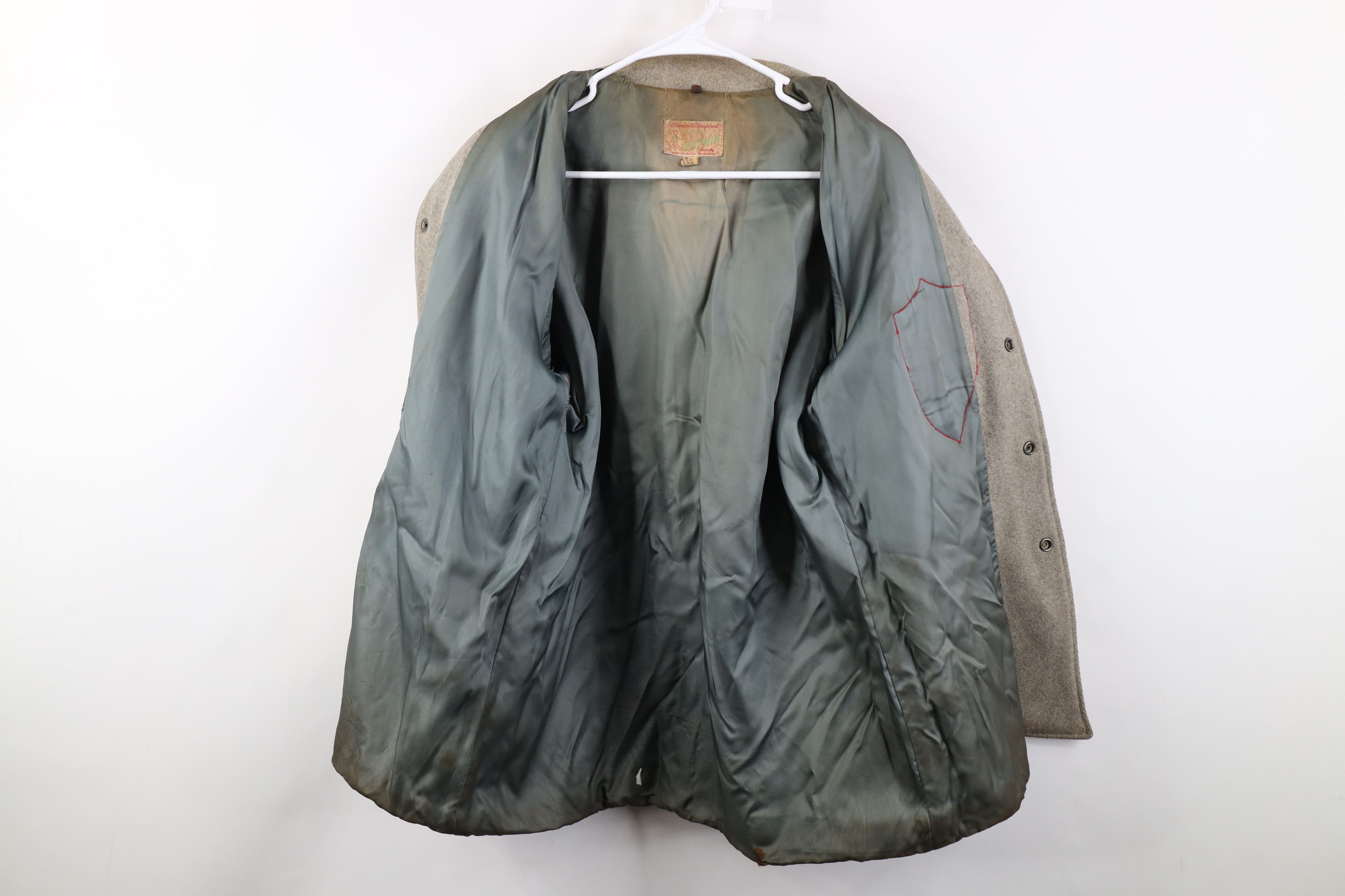 Vintage Vintage 40s 1949 Poland Basketball Champions Varsity Jacket Size US L / EU 52-54 / 3 - 10 Thumbnail