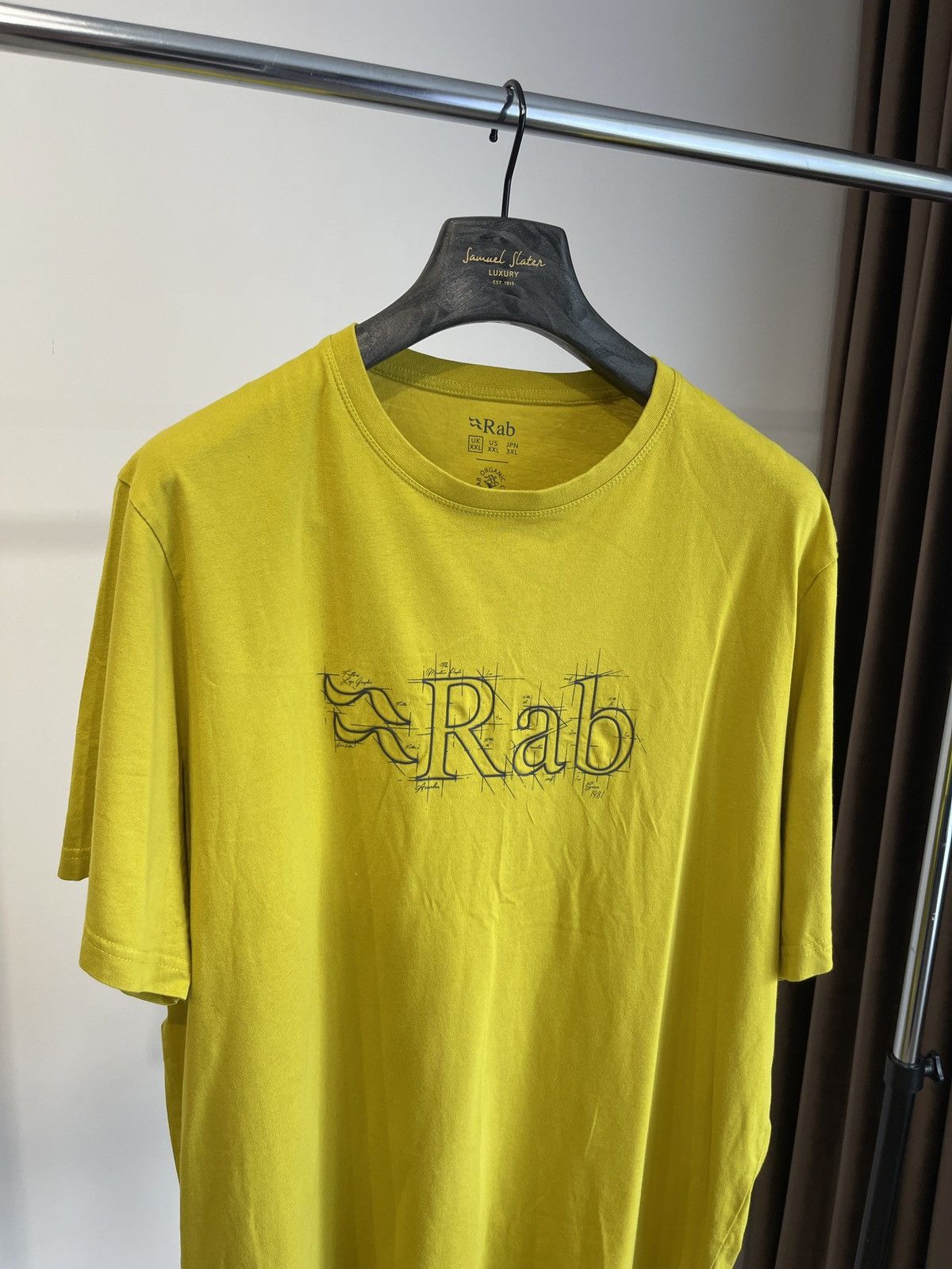 Rab Rab tee t-shirt yellow men’s XXL Size US XXL / EU 58 / 5 - 3 Thumbnail