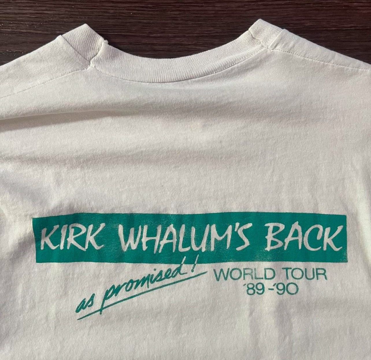 Vintage Vintage 1980s single stitch Jazz Kirk Whalum World Tour Size US L / EU 52-54 / 3 - 5 Thumbnail