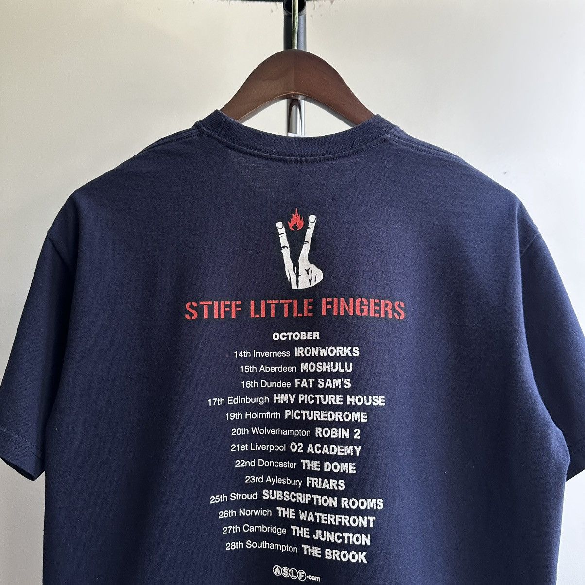 Band Tees Vintage Stiff Little Fingers SLF Band Tour Tee Size US L / EU 52-54 / 3 - 6 Thumbnail