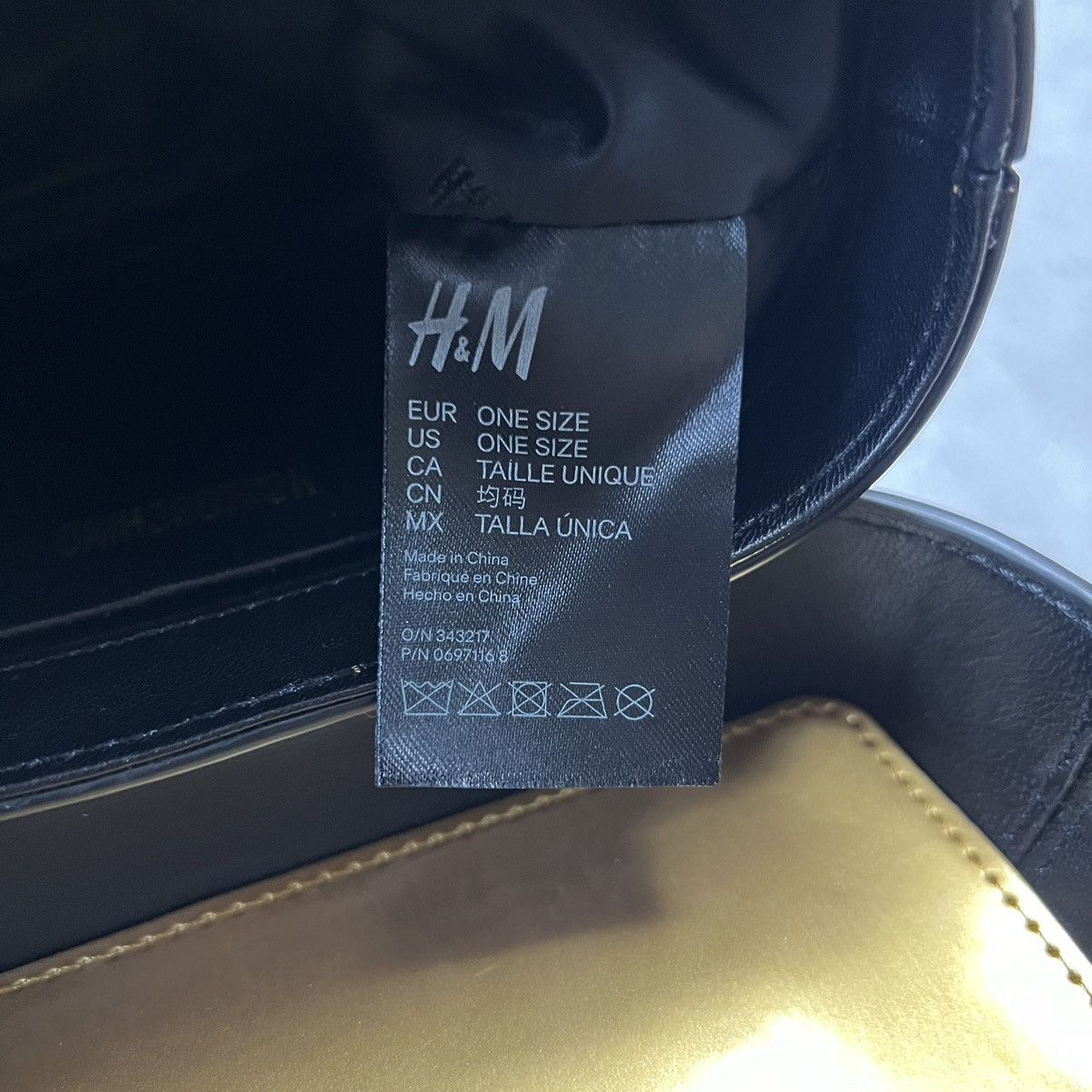 H&M × Moschino H&M Moschino Padrock 2way Chain Bag Size ONE SIZE - 7 Thumbnail