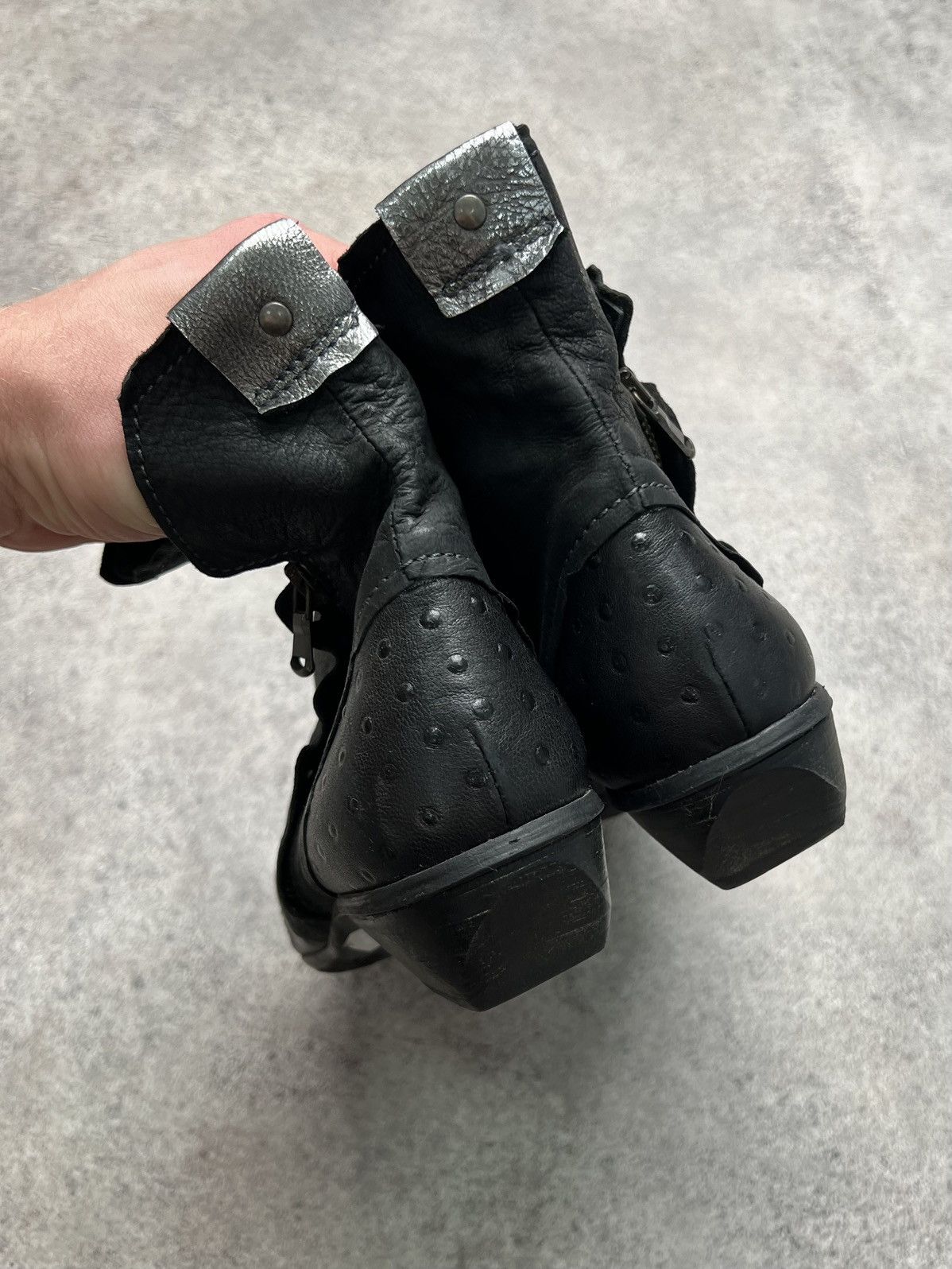 Other Vintage leather double zip Italian boots like as98 legacy Size US 9 / IT 39 - 9 Thumbnail