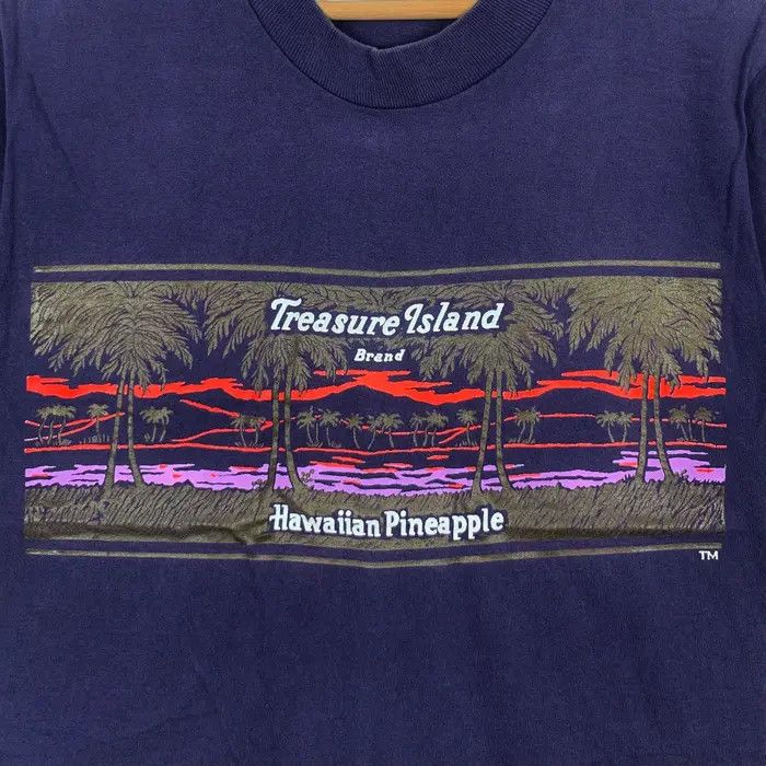 Vintage Vintage 90’ DOLE TREASURE ISLAND Hawaiian Pineapple Size US S / EU 44-46 / 1 - 2 Thumbnail