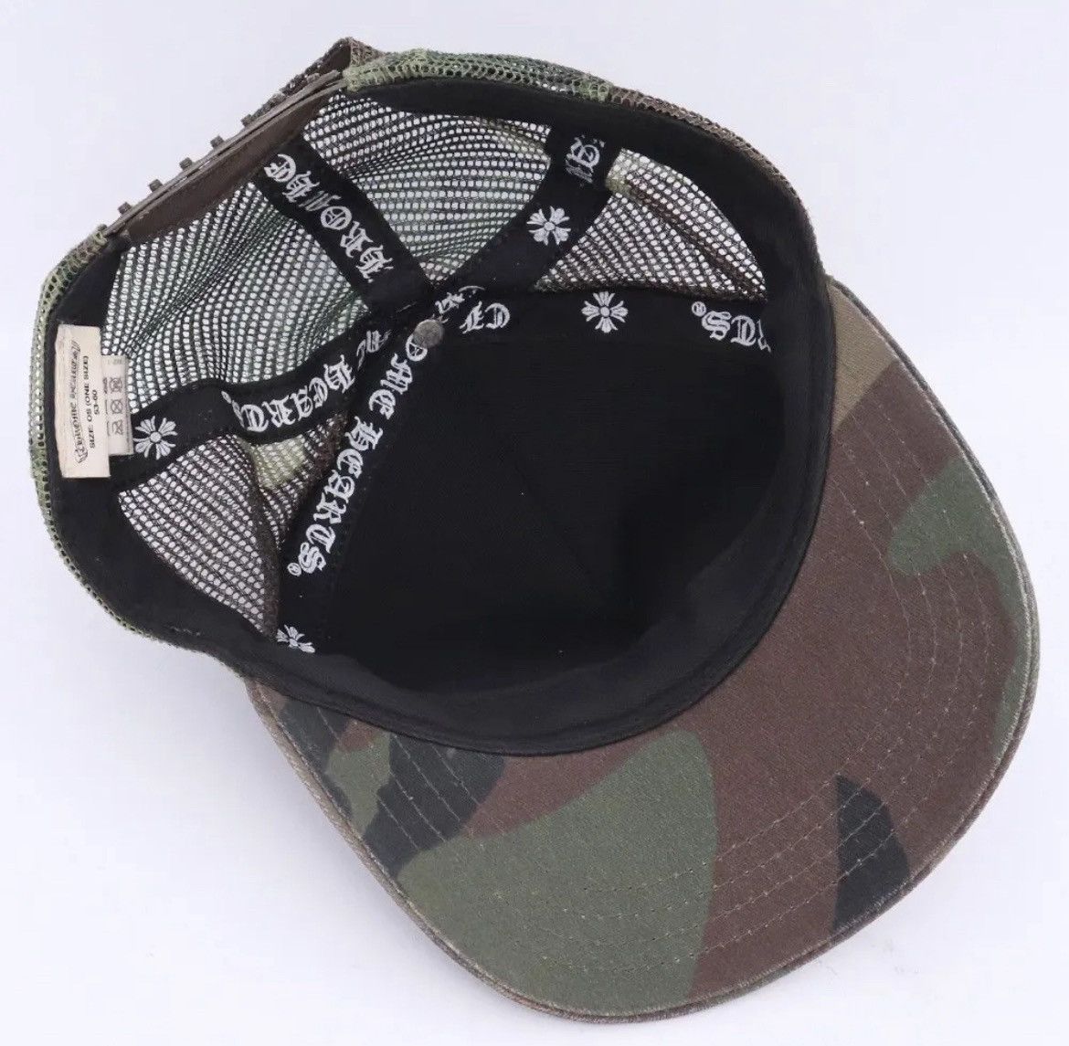 Chrome Hearts 90s Chrome Hearts Camo Hat Size ONE SIZE - 7 Thumbnail
