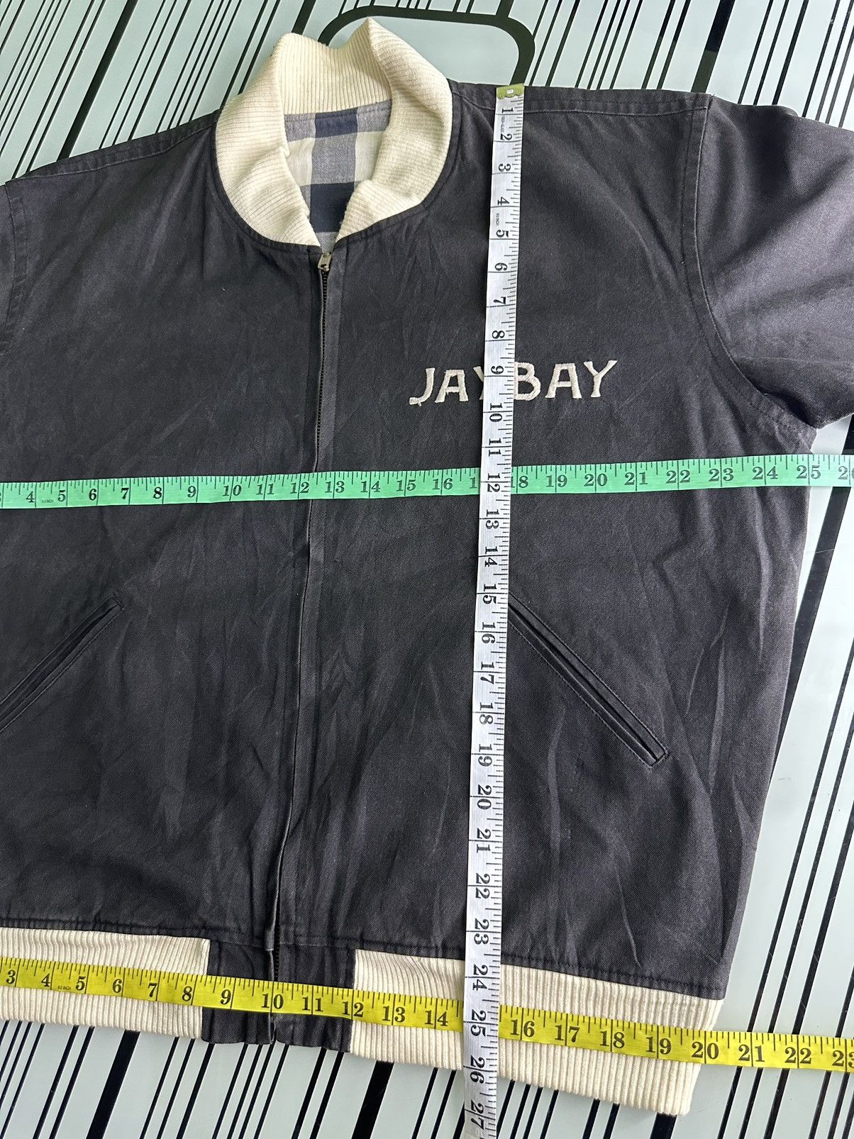 Caribbean Vintage Caribbean Just Bigi JayBay Reversible Bomber Jacket Size US M / EU 48-50 / 2 - 20 Thumbnail