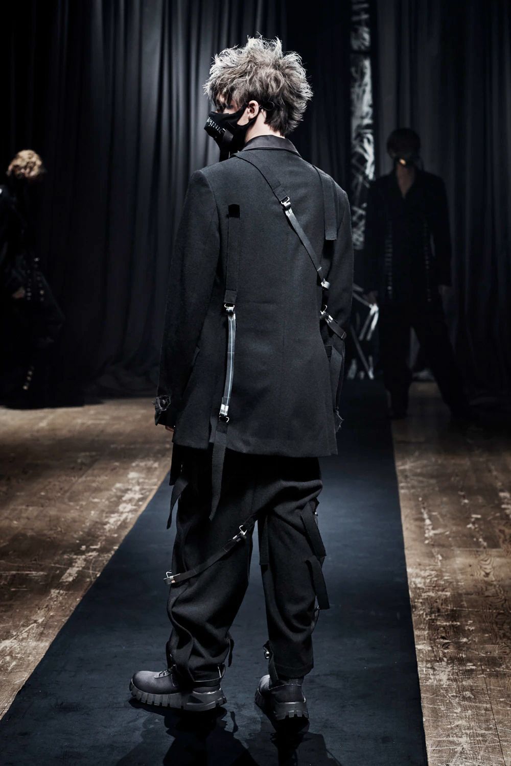 Yohji Yamamoto Yohji Yamamoto Pour Homme - Hook Belt Suspenders Pants Size US 32 / EU 48 - 4 Thumbnail