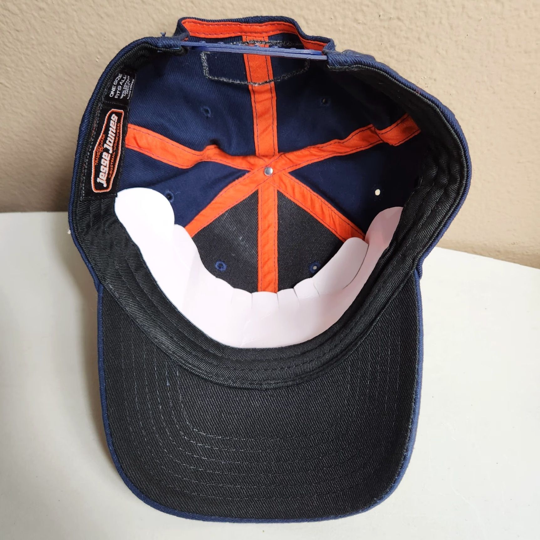 Vintage Jesse James Industrial Workwear Navy Snapback Hat - New Size ONE SIZE - 7 Thumbnail