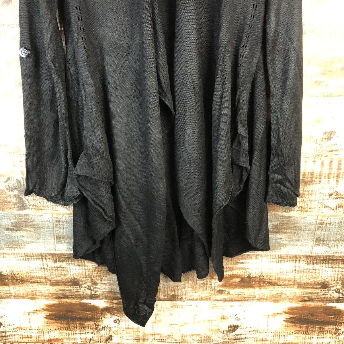 Homespun Knitwear × Japanese Brand DL Vicky Black Cardigan Knitwear #C599 Size S / US 4 / IT 40 - 6 Thumbnail