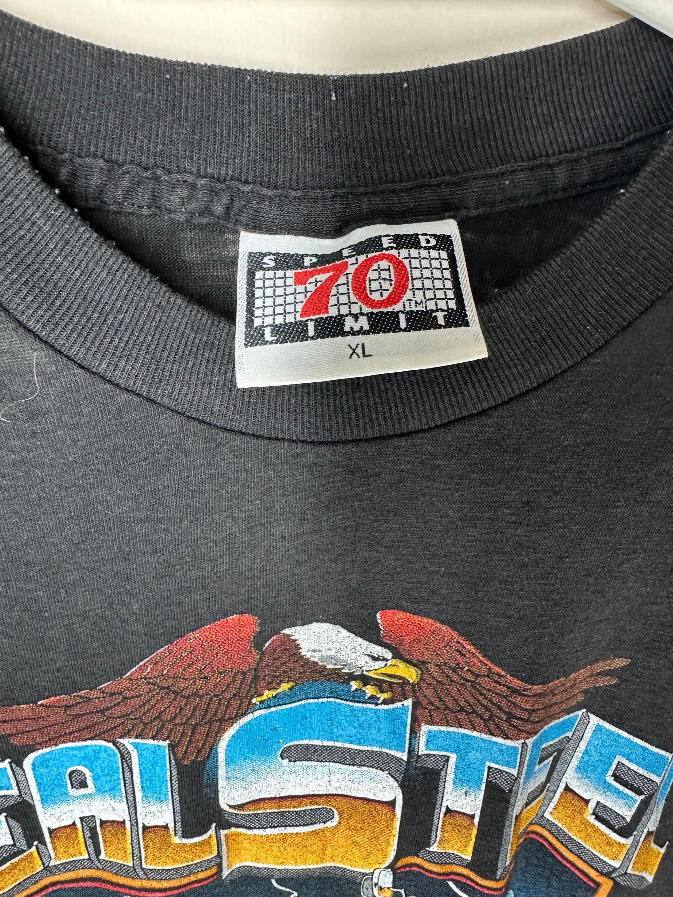 vintage Harley Davidson Real steel 80's T shirt