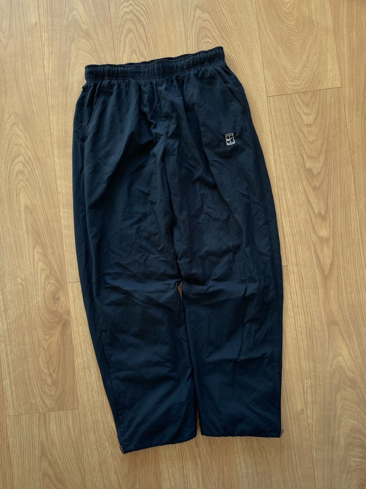 Nike × Vintage Vintage parachute track nike nylon Y2K streetwear pants Size US 34 / EU 50 - 1 Thumbnail