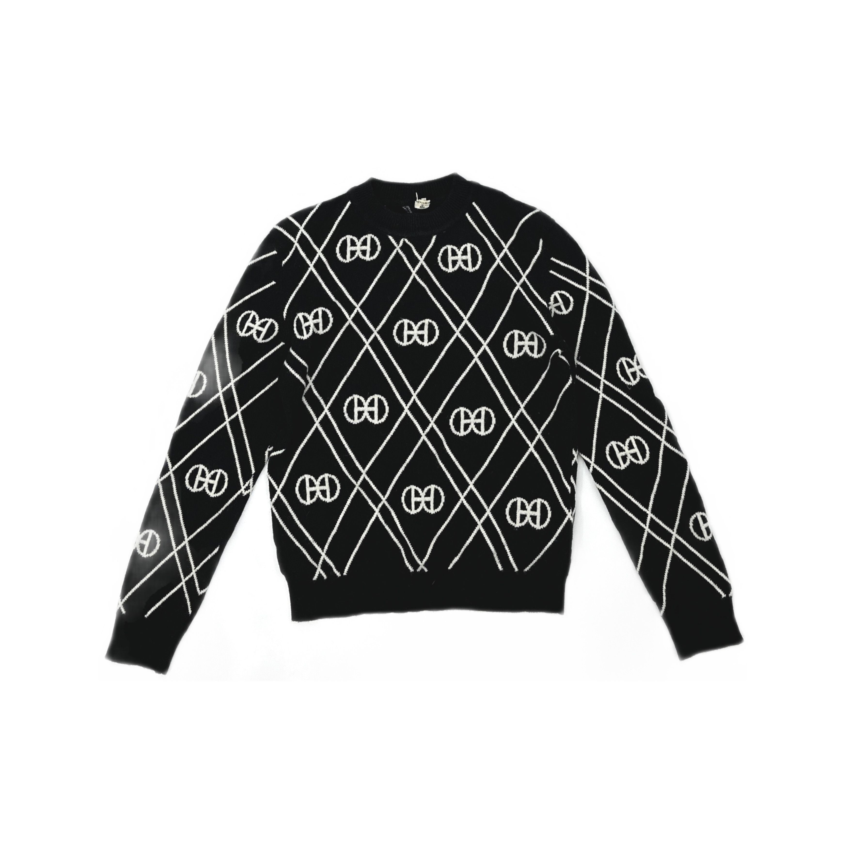 Hermes Hermès Diamond Pattern Cashmere Sweater Size 38 Size S / US 4 / IT 40 - 1 Thumbnail
