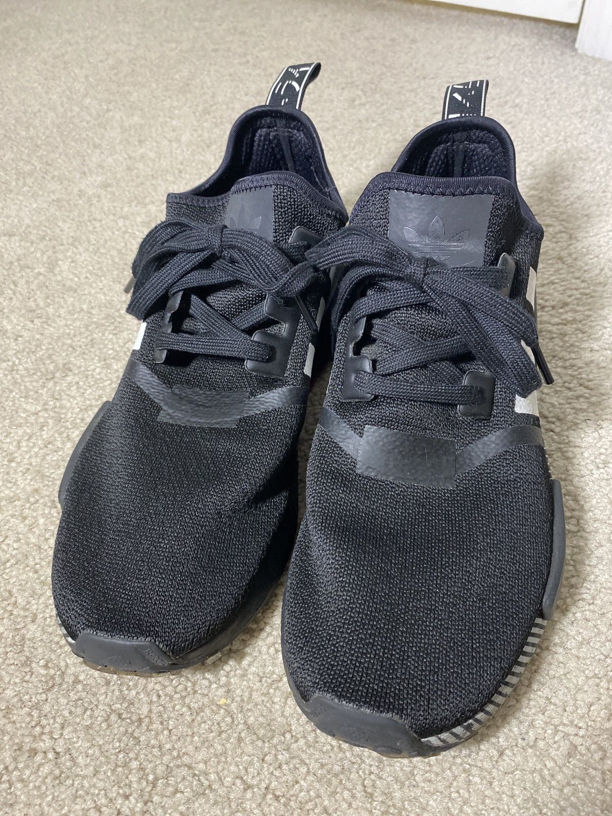 adidas gazelle silver green womens Adidas Women's NMD R1 Japanese Black Shoes (Size 38.5) main image 0